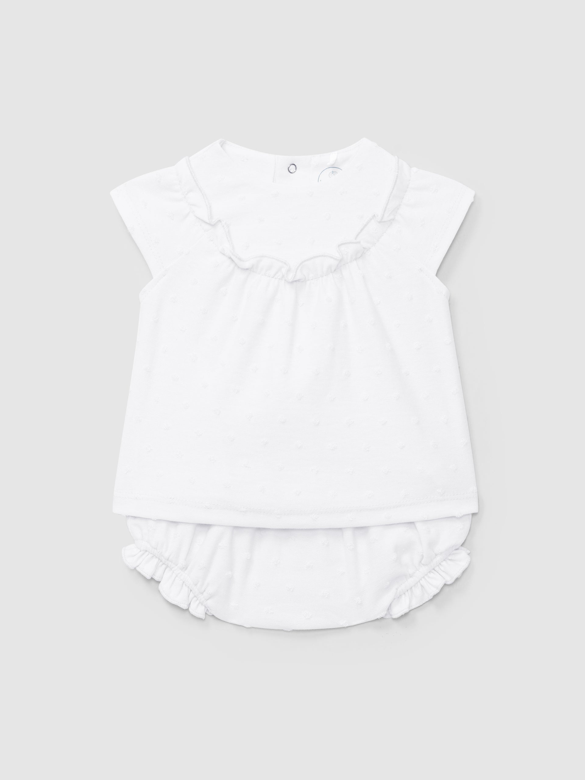 ENSEMBLE COMPOSE DE DEUX PIECES POIS EN