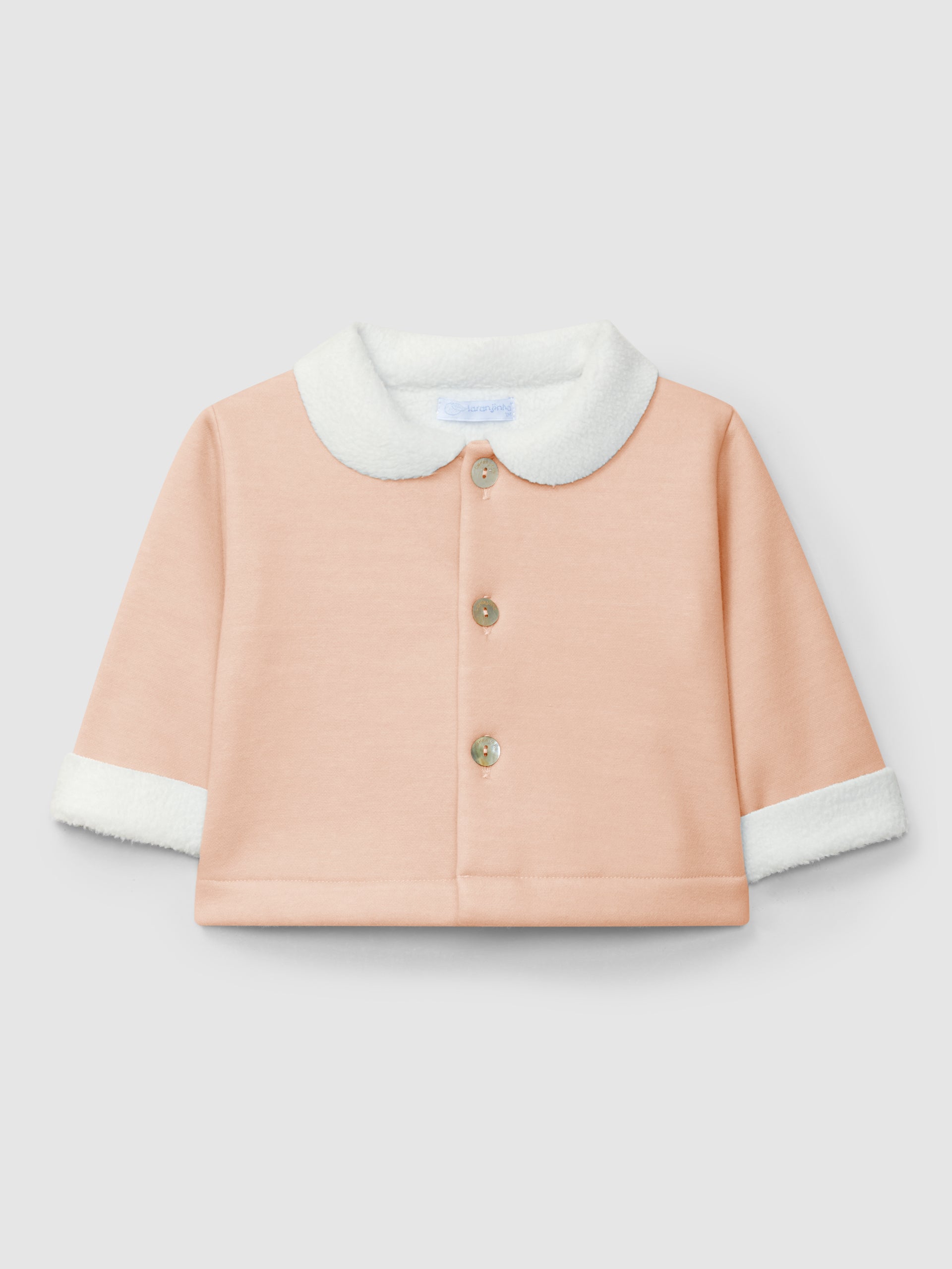 GILET EN MAILLE DOUBLE AVEC DOUBLURE EN FOURRURE