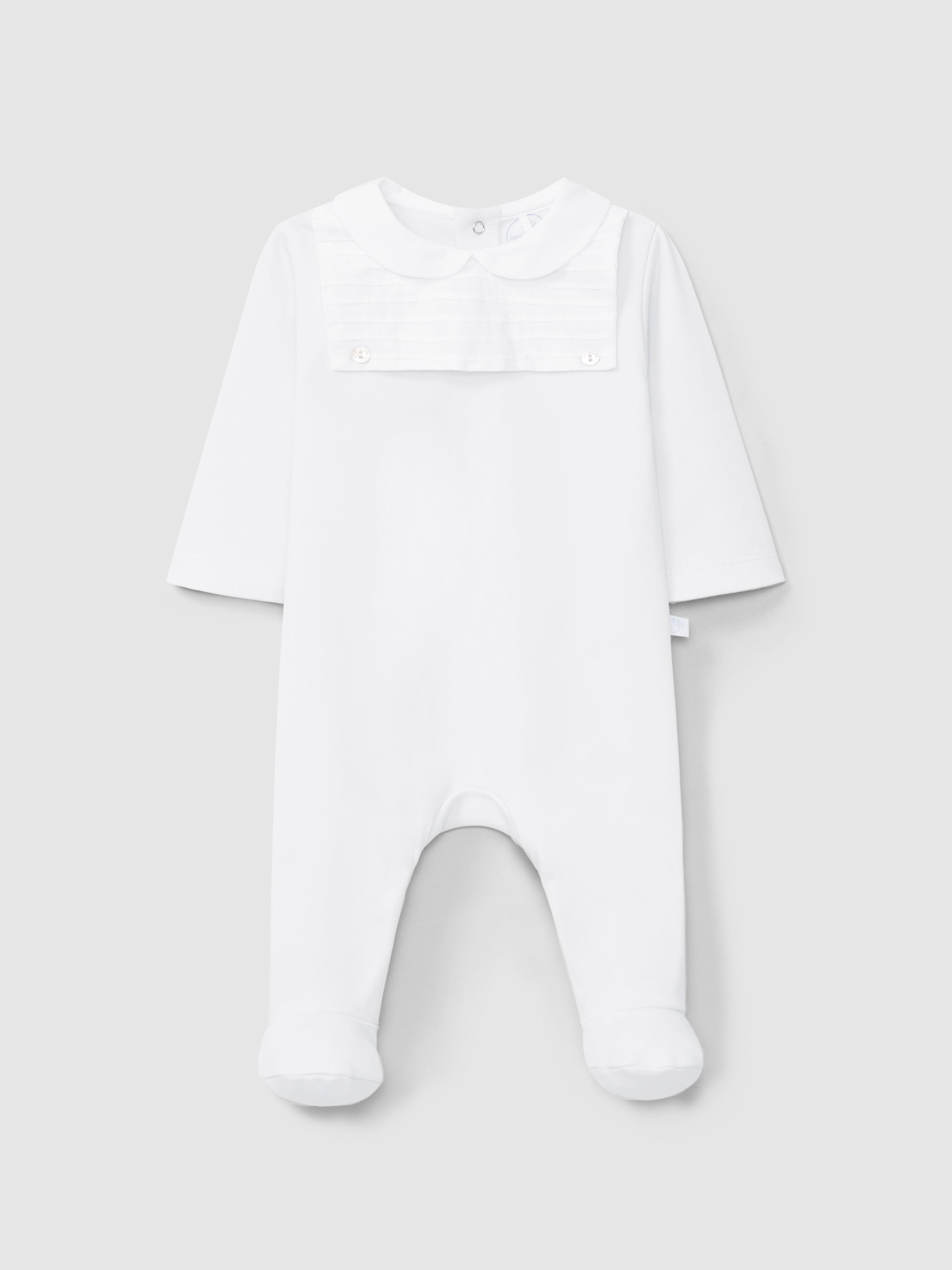 BABYGROW AVEC DETAIL DE NERVURES ET COL