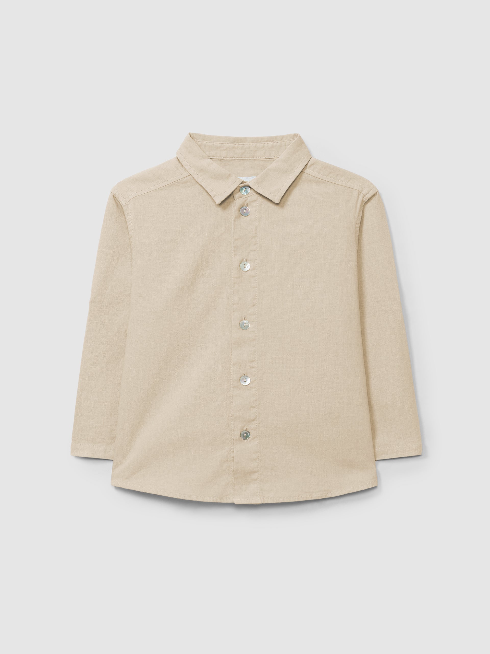 CHEMISE EN LIN UNIE