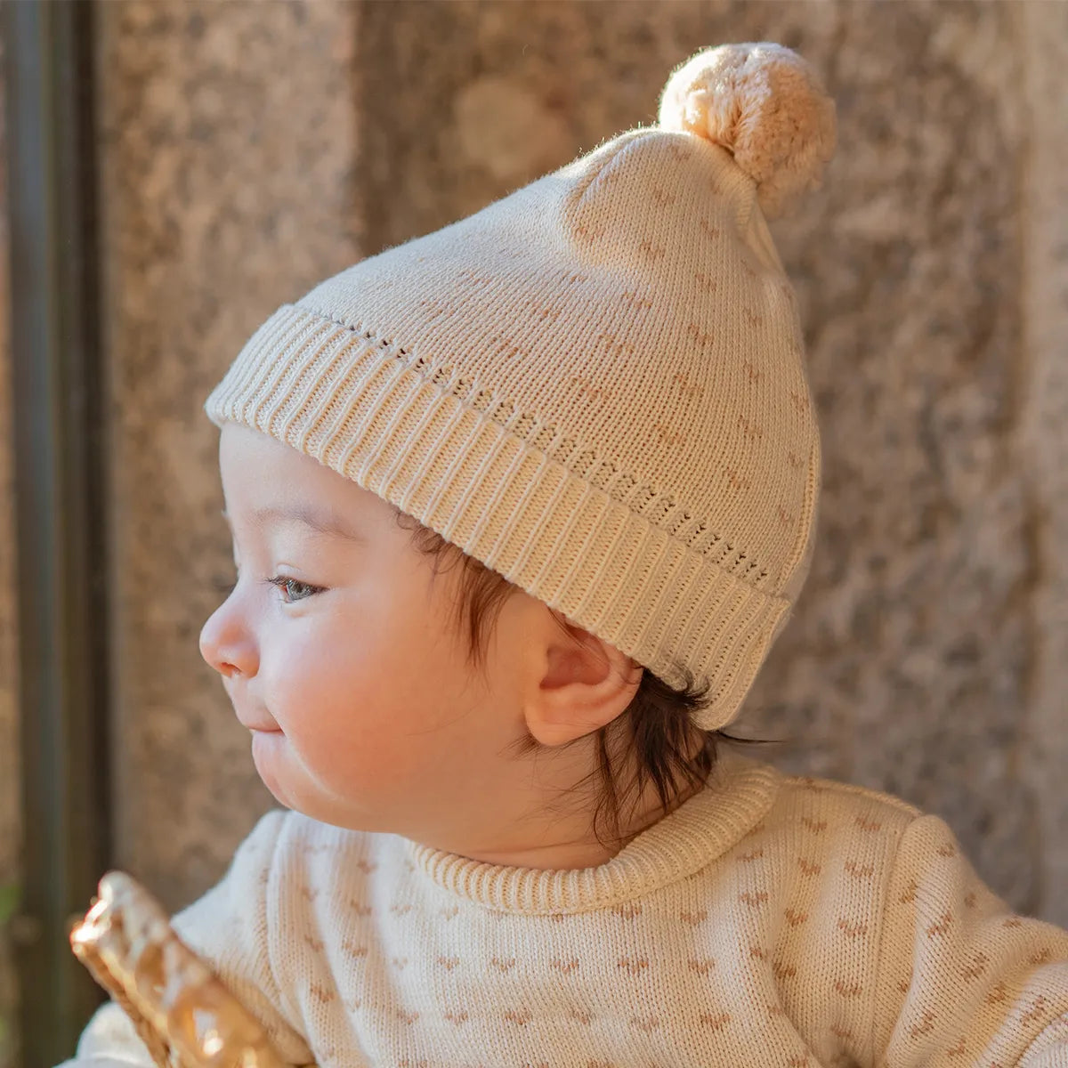 BONNET EN TRICOT JACQUARD