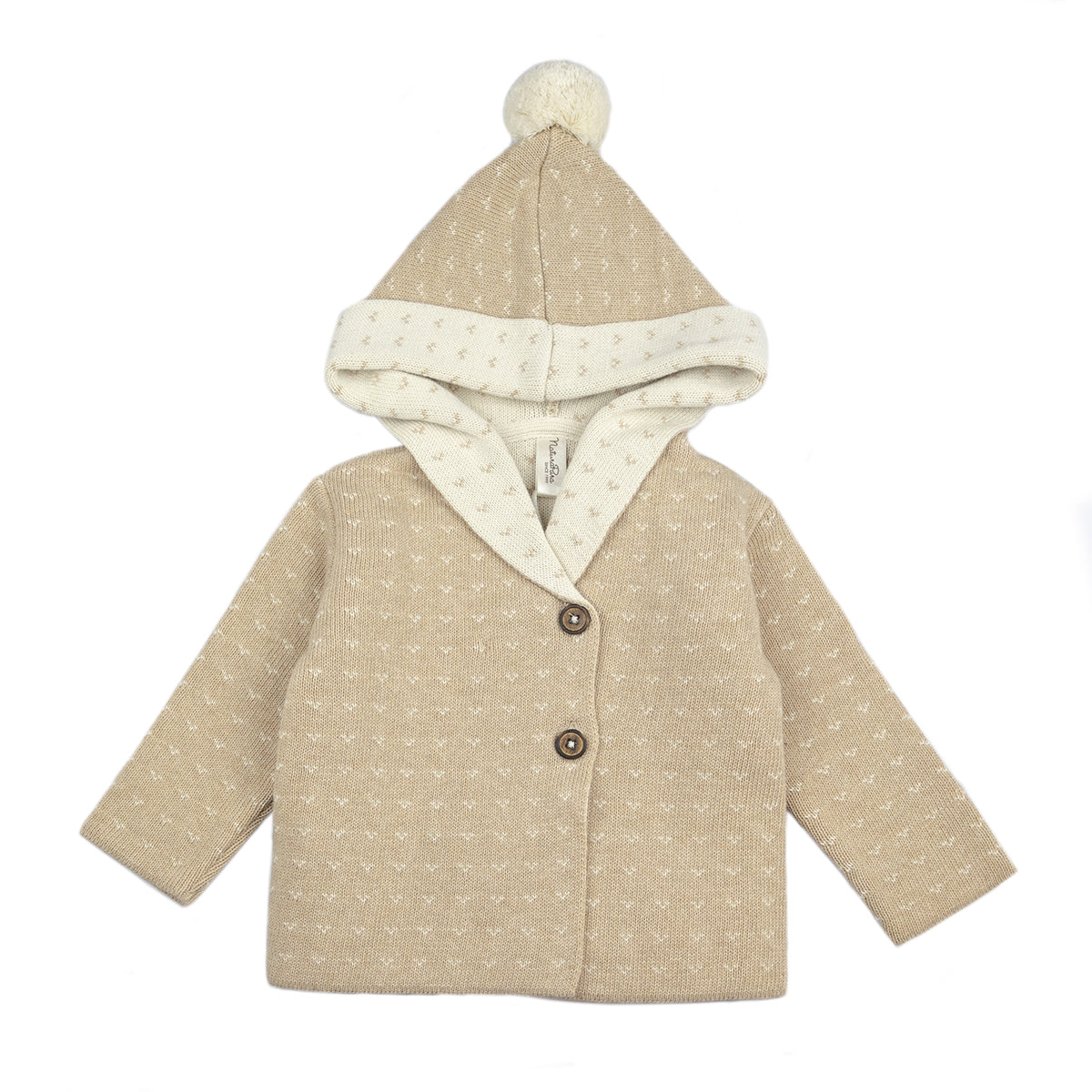 VESTE EN TRICOT JACQUARD