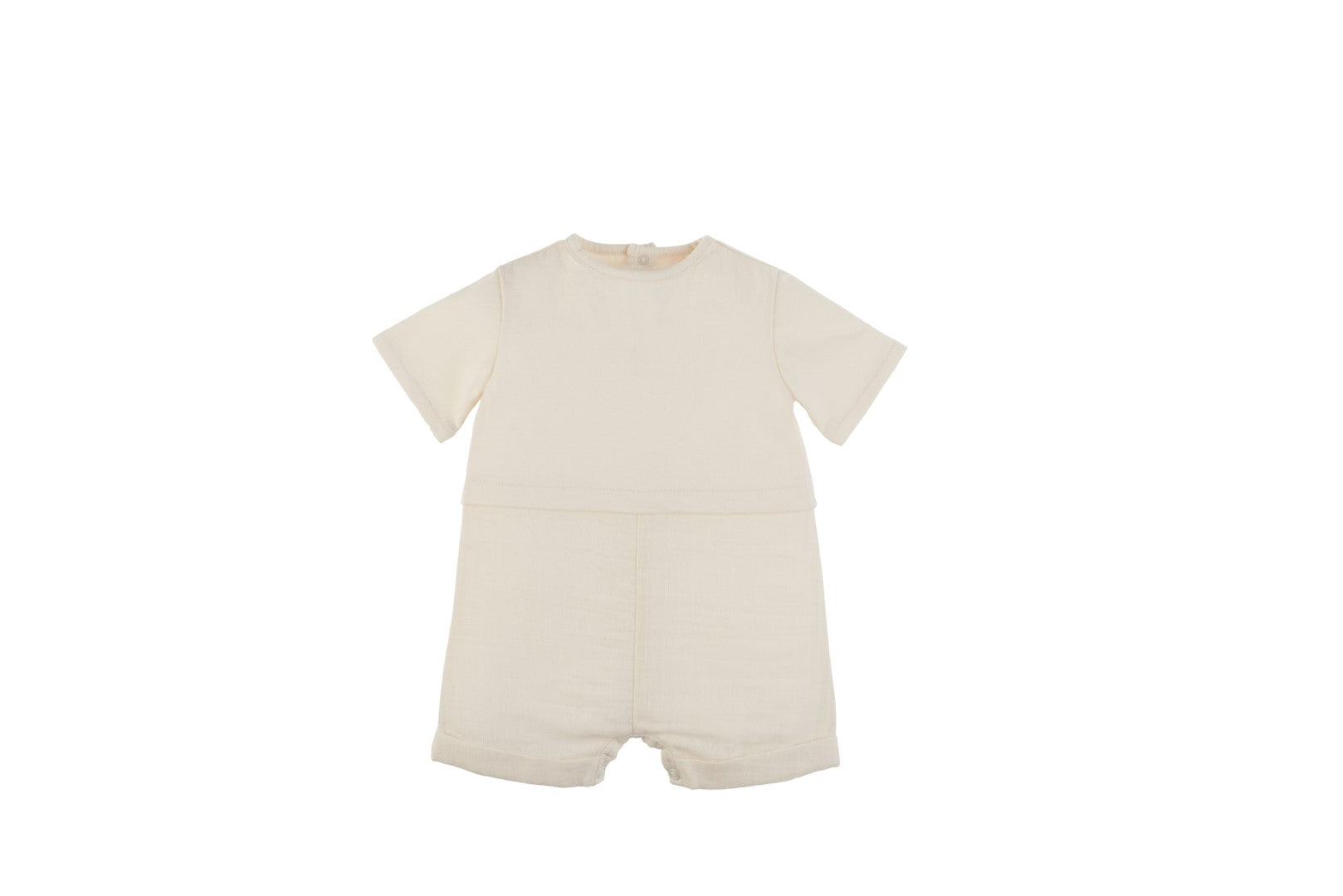 BARBOTEUSE 2 PIECES EN JERSEY ET TISSU