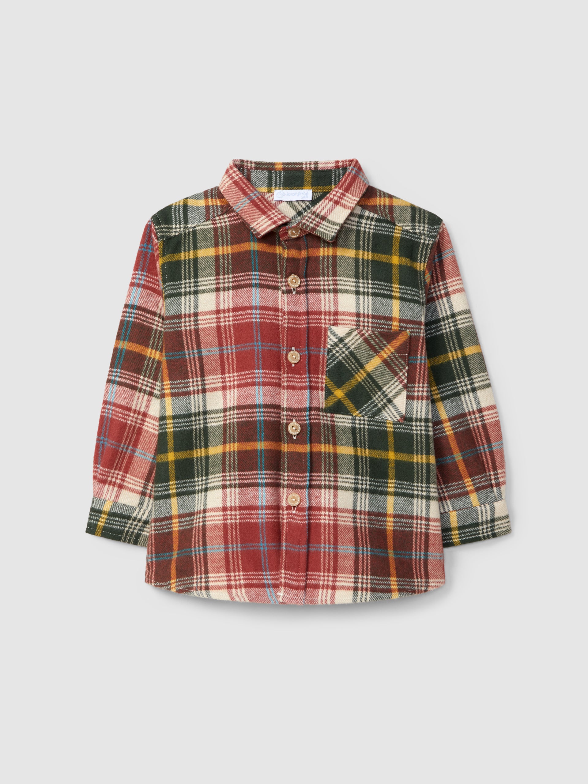 CHEMISE A CARREAUX EN FLANELLE AVEC POCHE