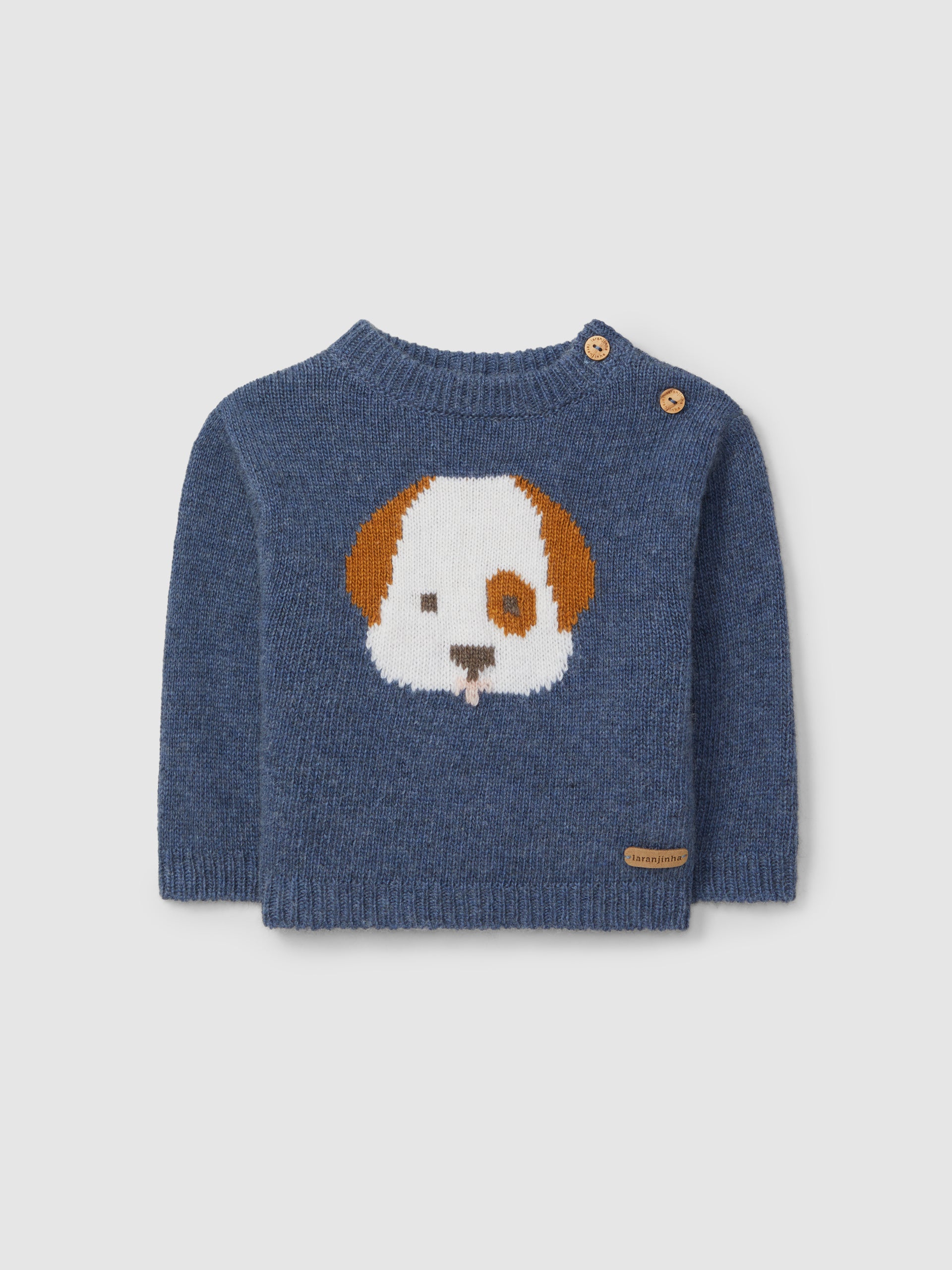 PULL TRICOTE AVEC INTARSIA FIGURATIVE