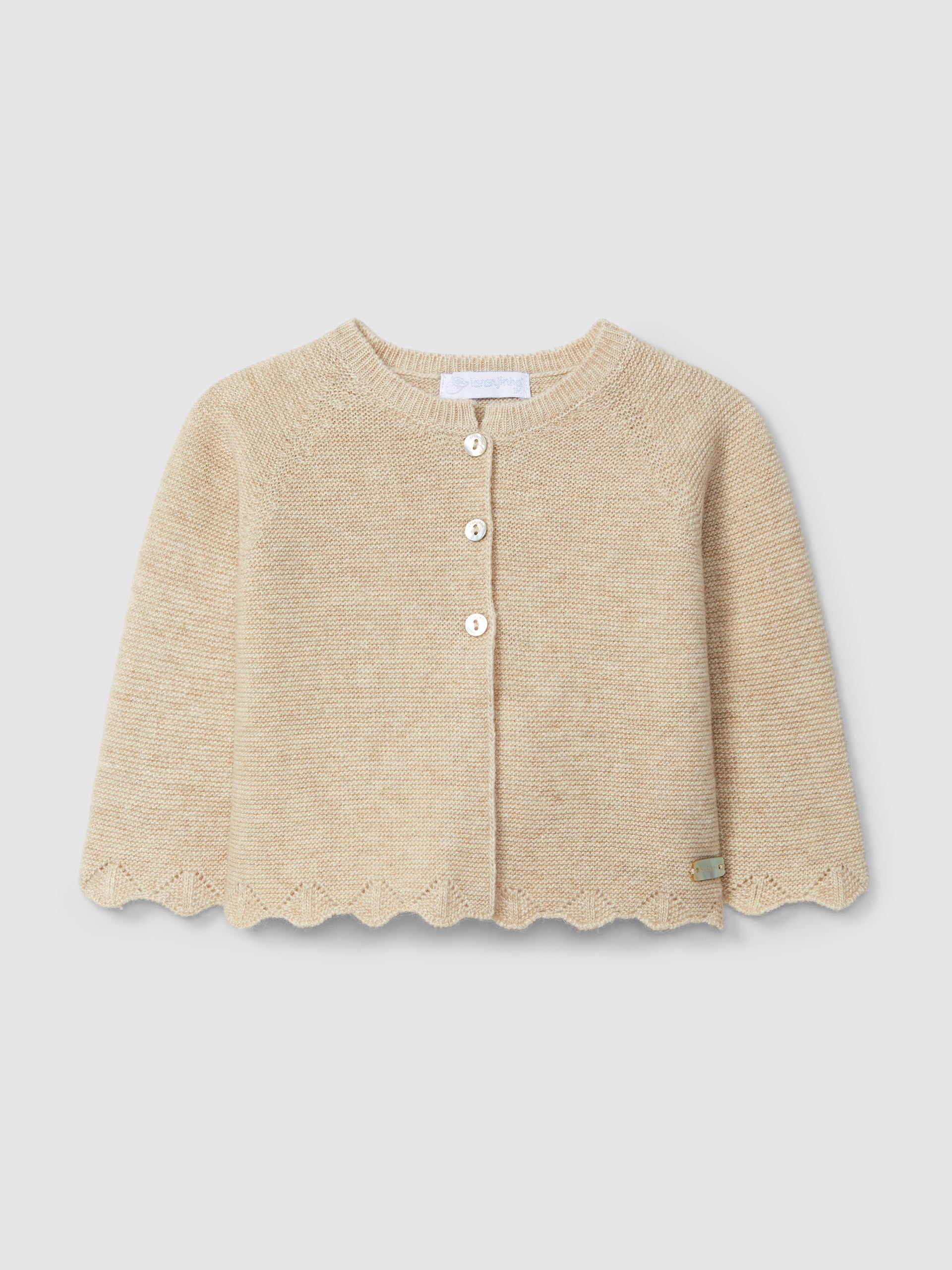 GILET TRICOTE AVEC DETAILS