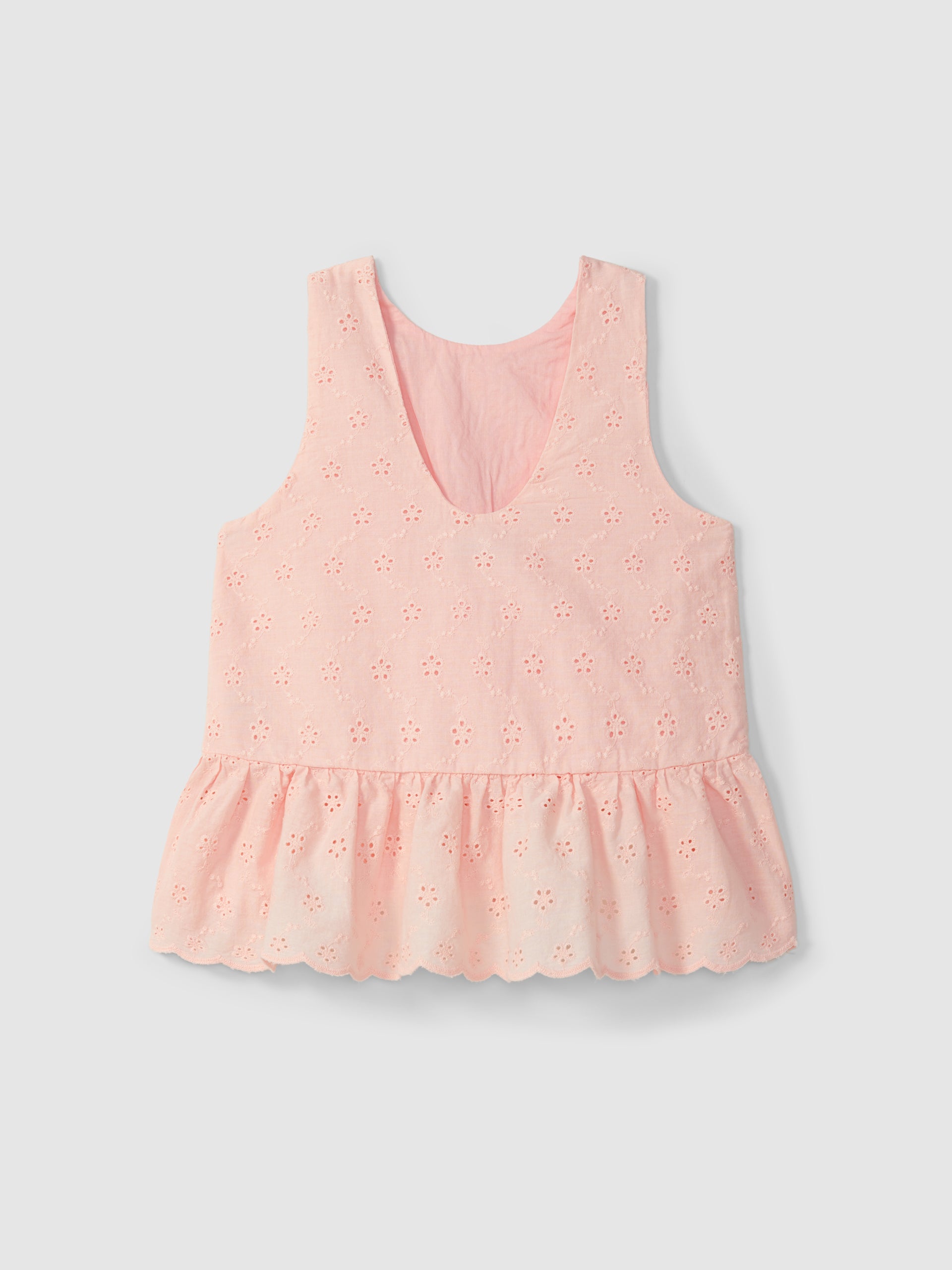 TOP EN BRODERIE ANGLAISE