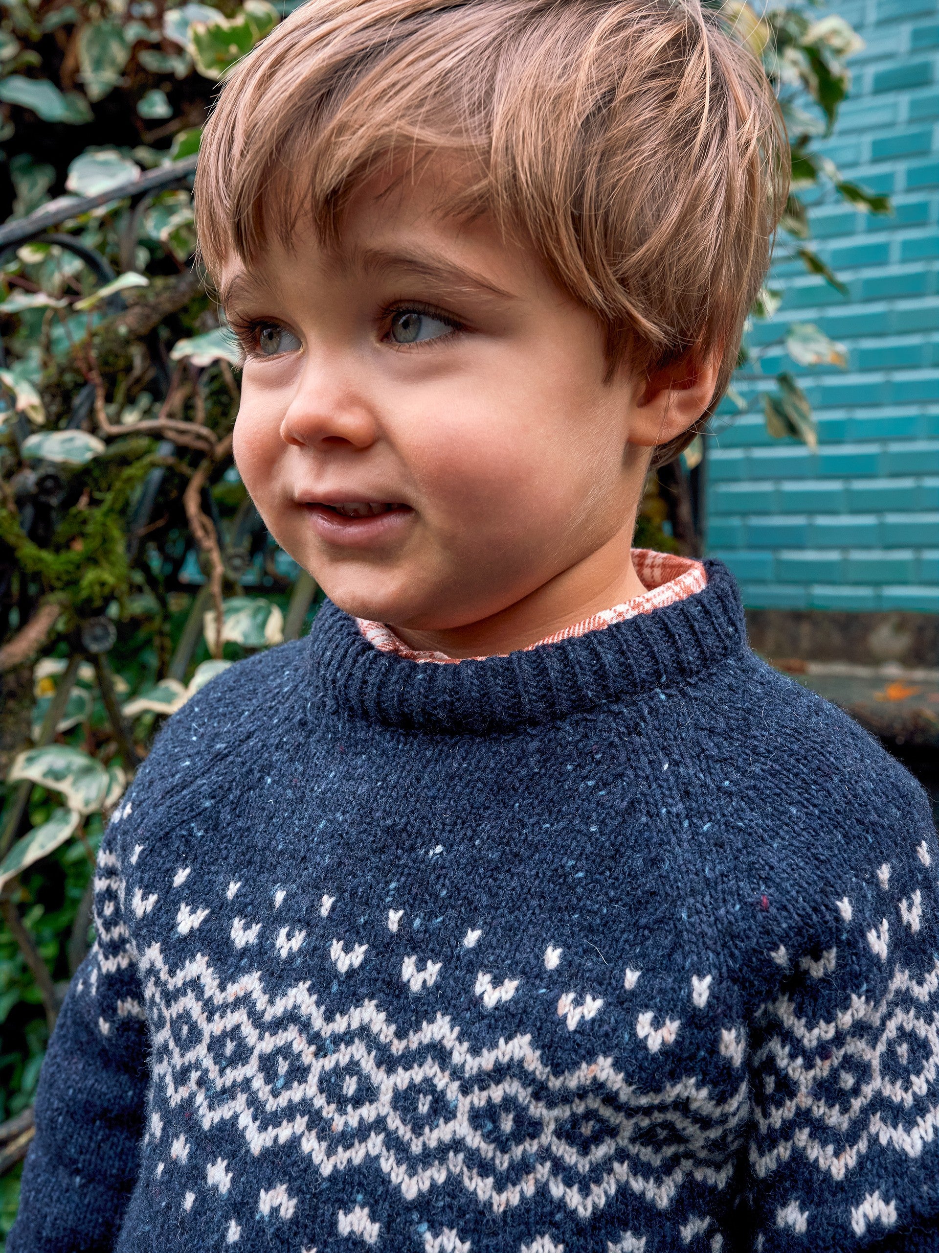 PULL TRICOTE AVEC JACQUARD