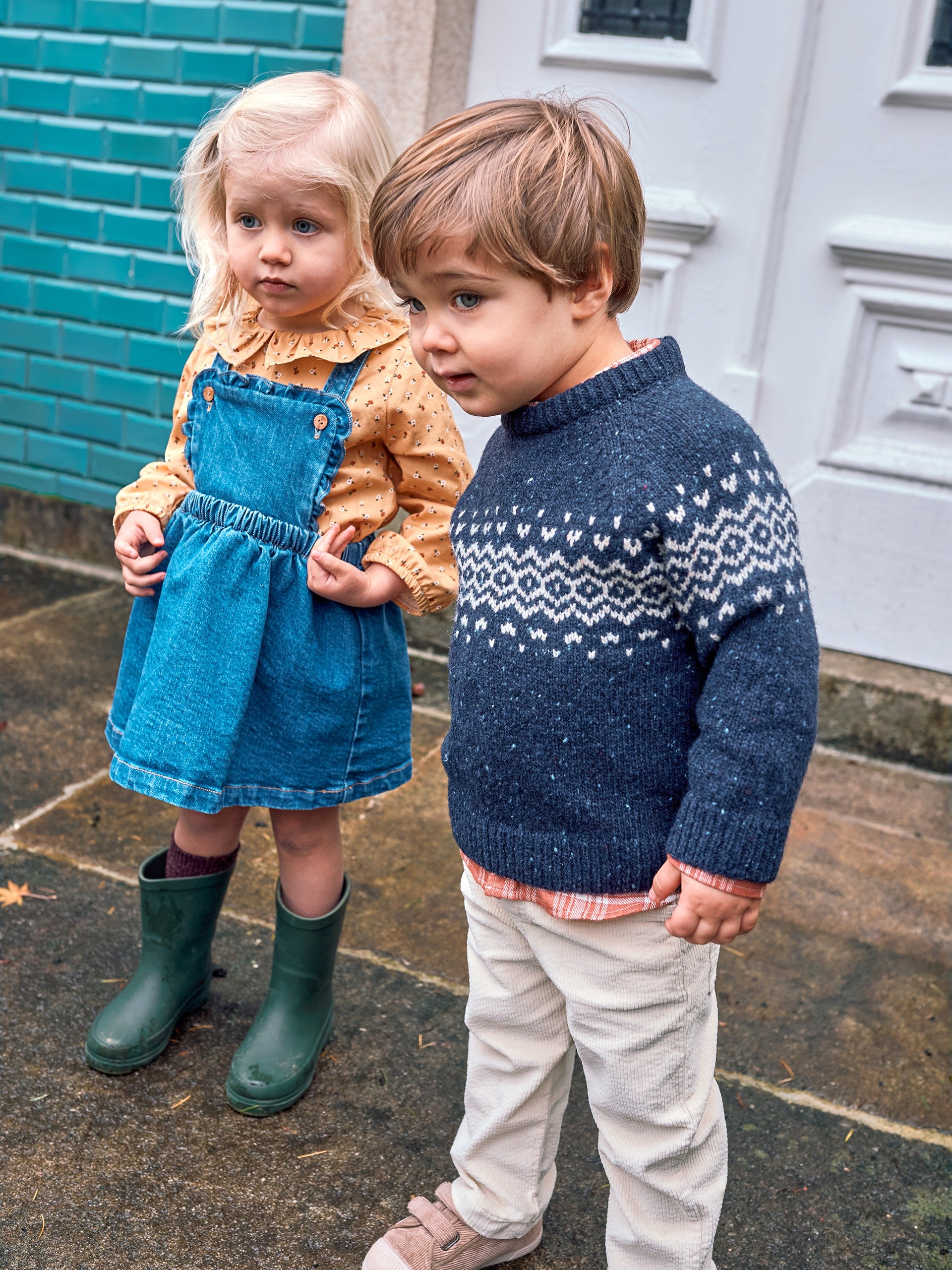 PULL TRICOTE AVEC JACQUARD