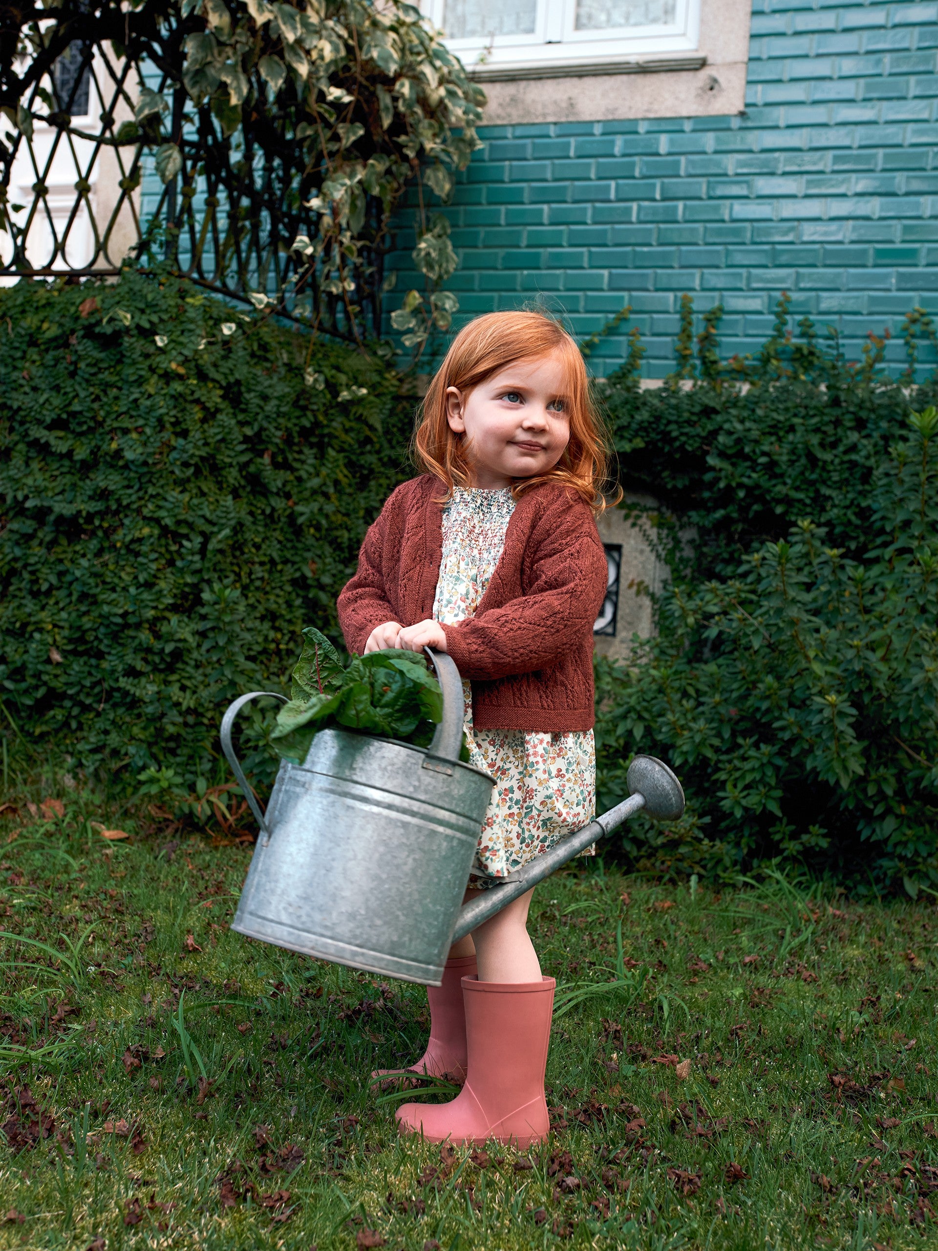 ROBE FLEURIE AVEC SMOCKS