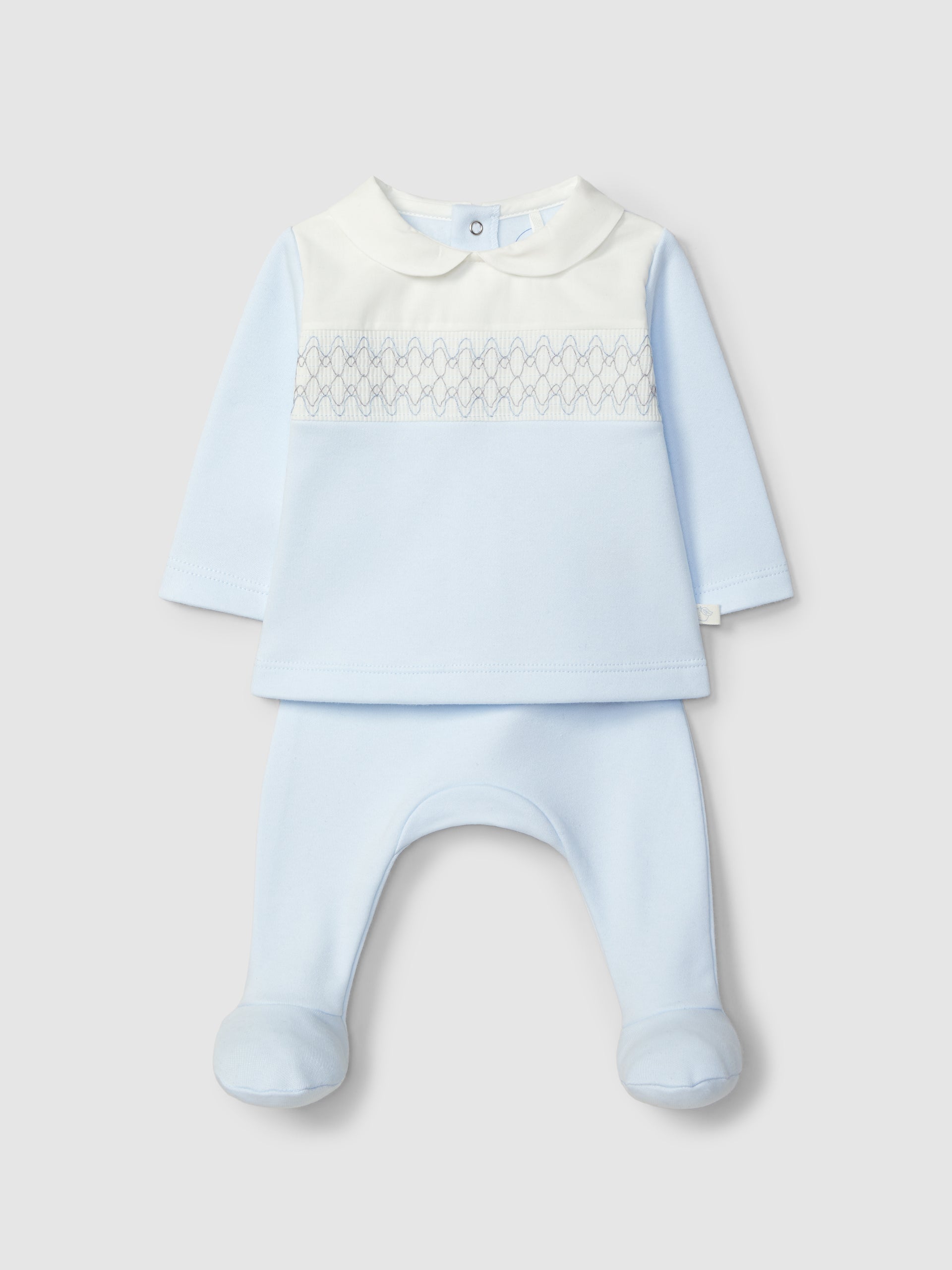 ENSEMBLE DEUX PIECES DETAIL DE SMOCKS