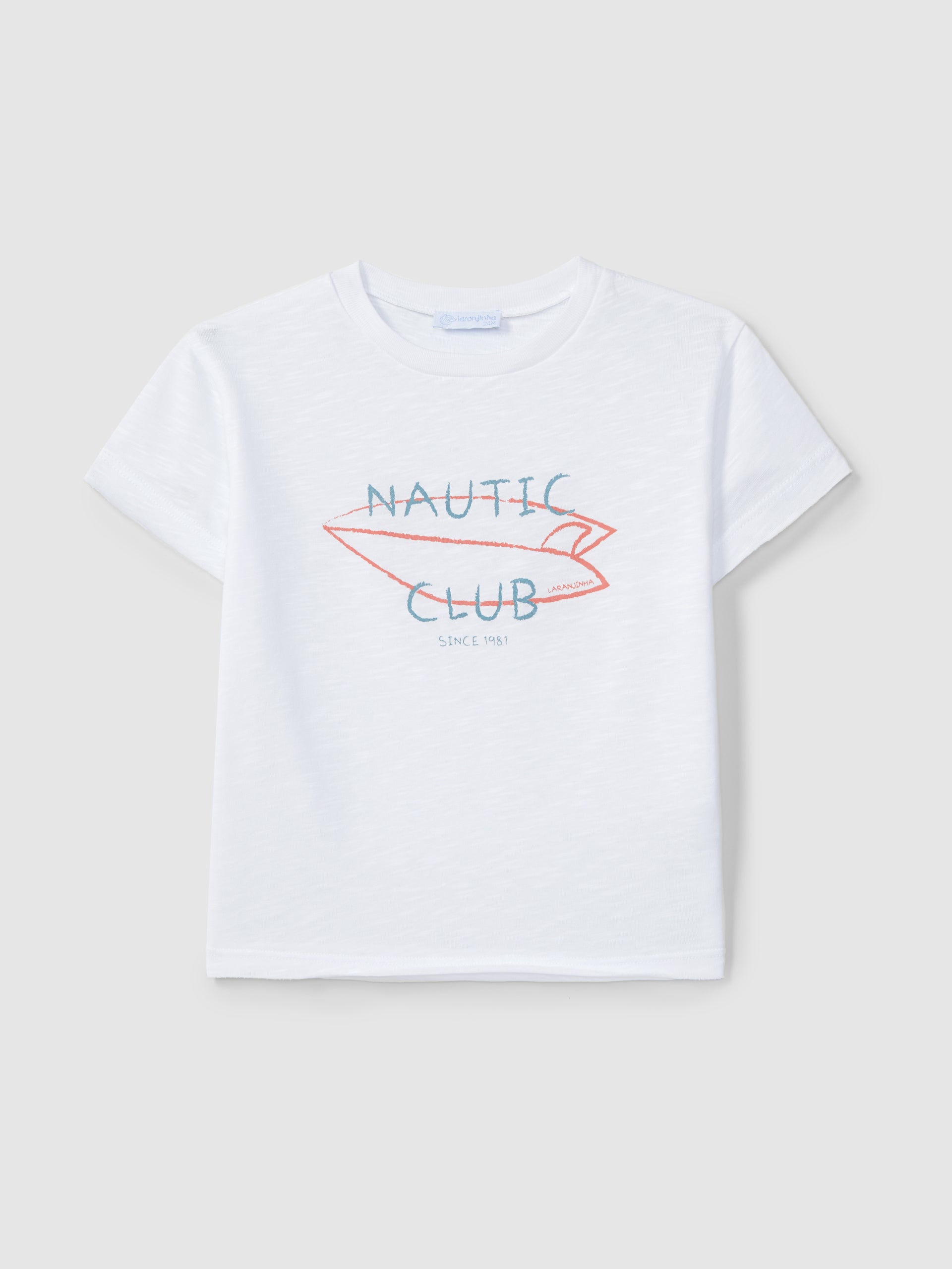 T-SHIRT « NAUTIC CLUB » AVEC PLANCHE