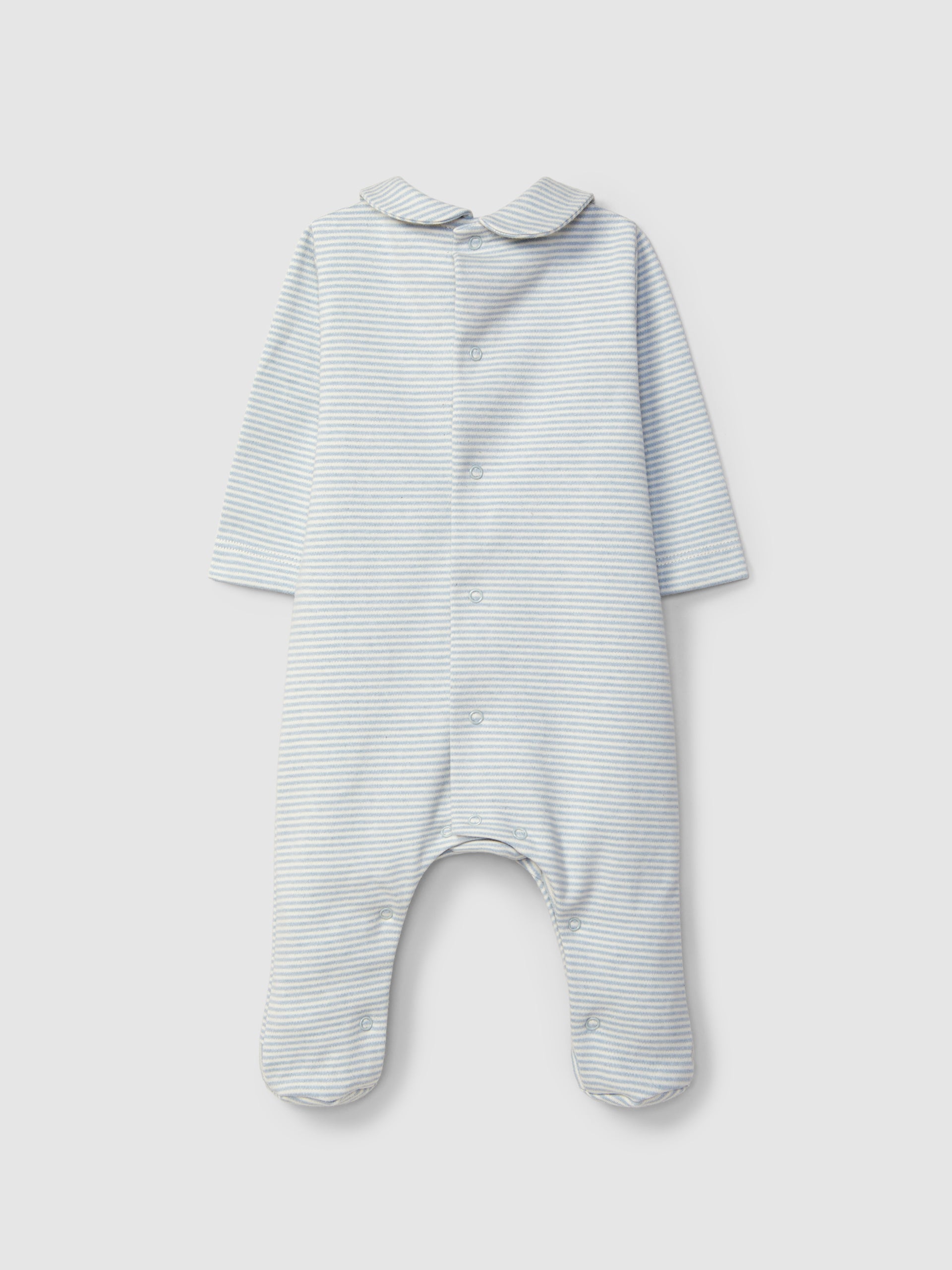 BABYGROW A RAYURES A COL CLAUDINE
