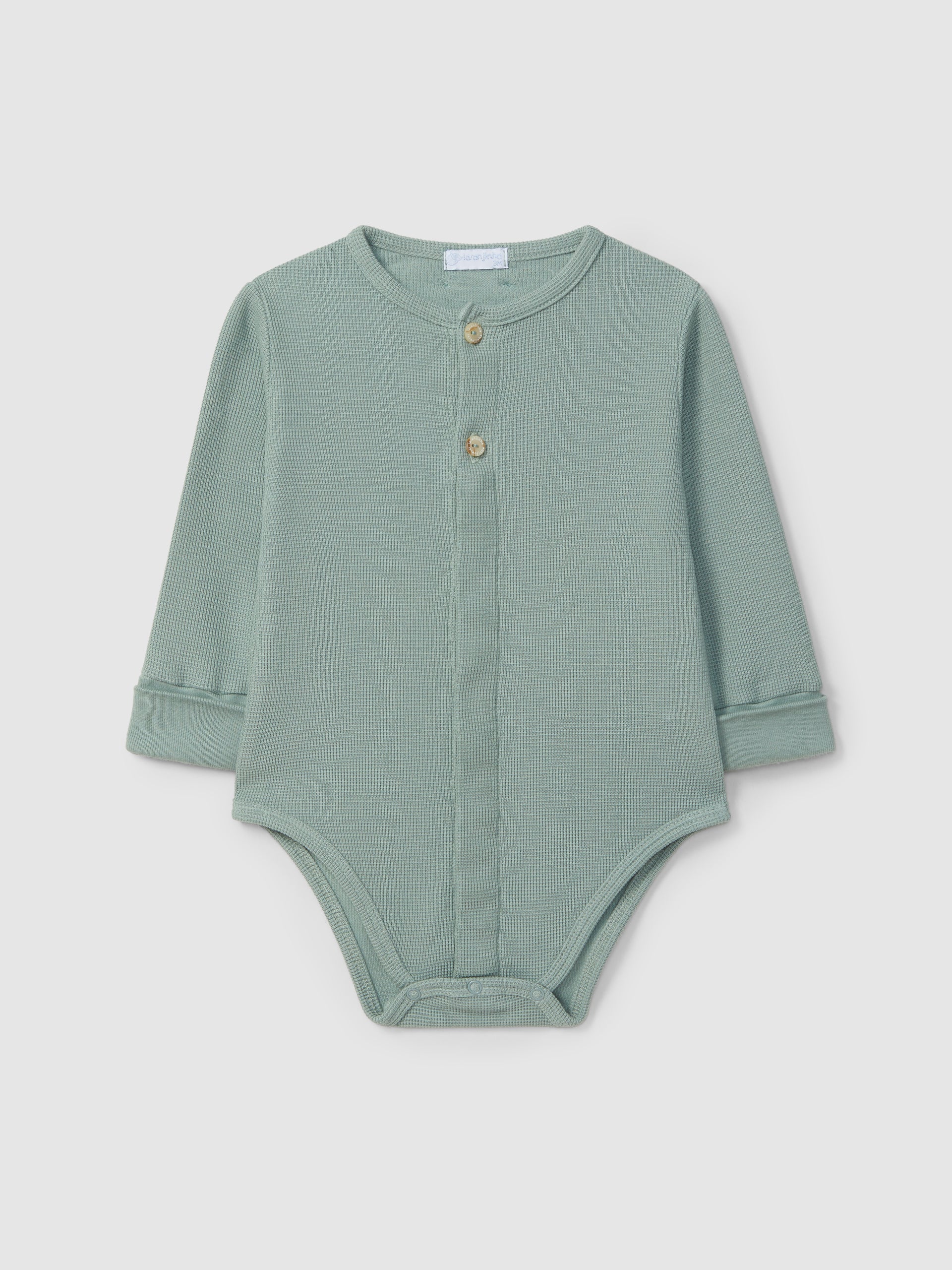 BODY COL MAO EN MAILLE GAUFREE