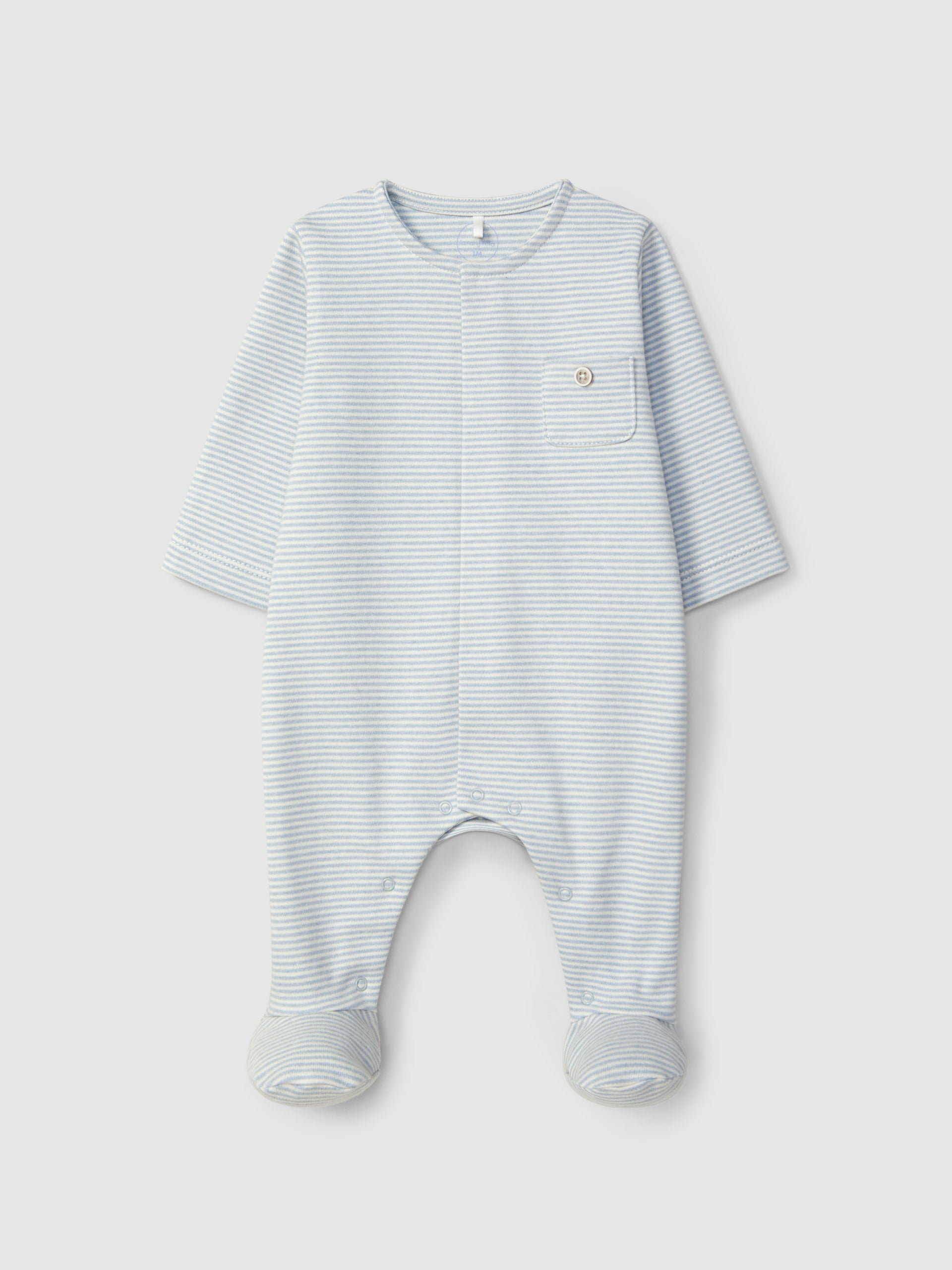 BABYGROW A RAYURES AVEC POCHE