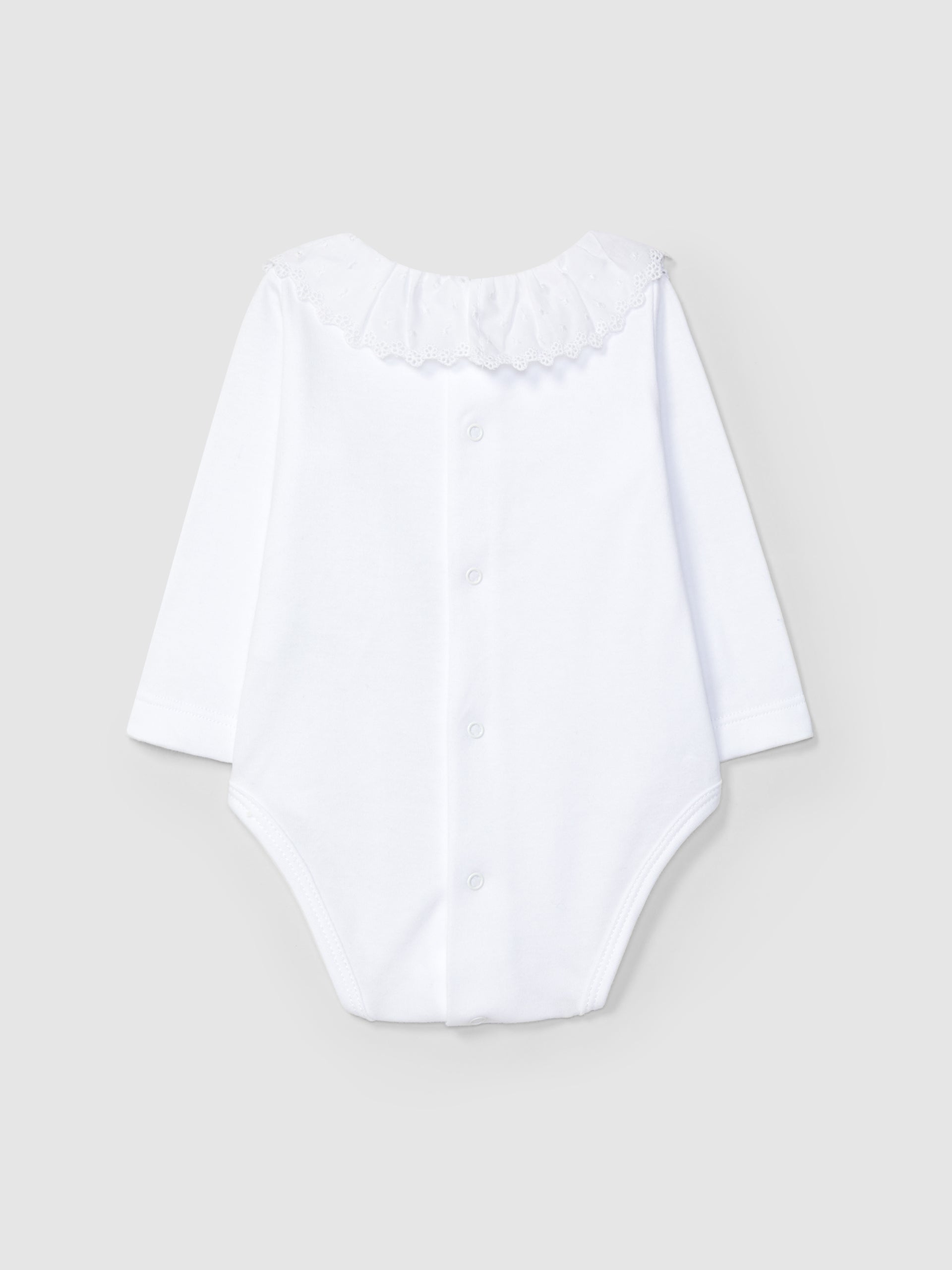 BODY A COL A VOLANT BRODERIE DELICATE