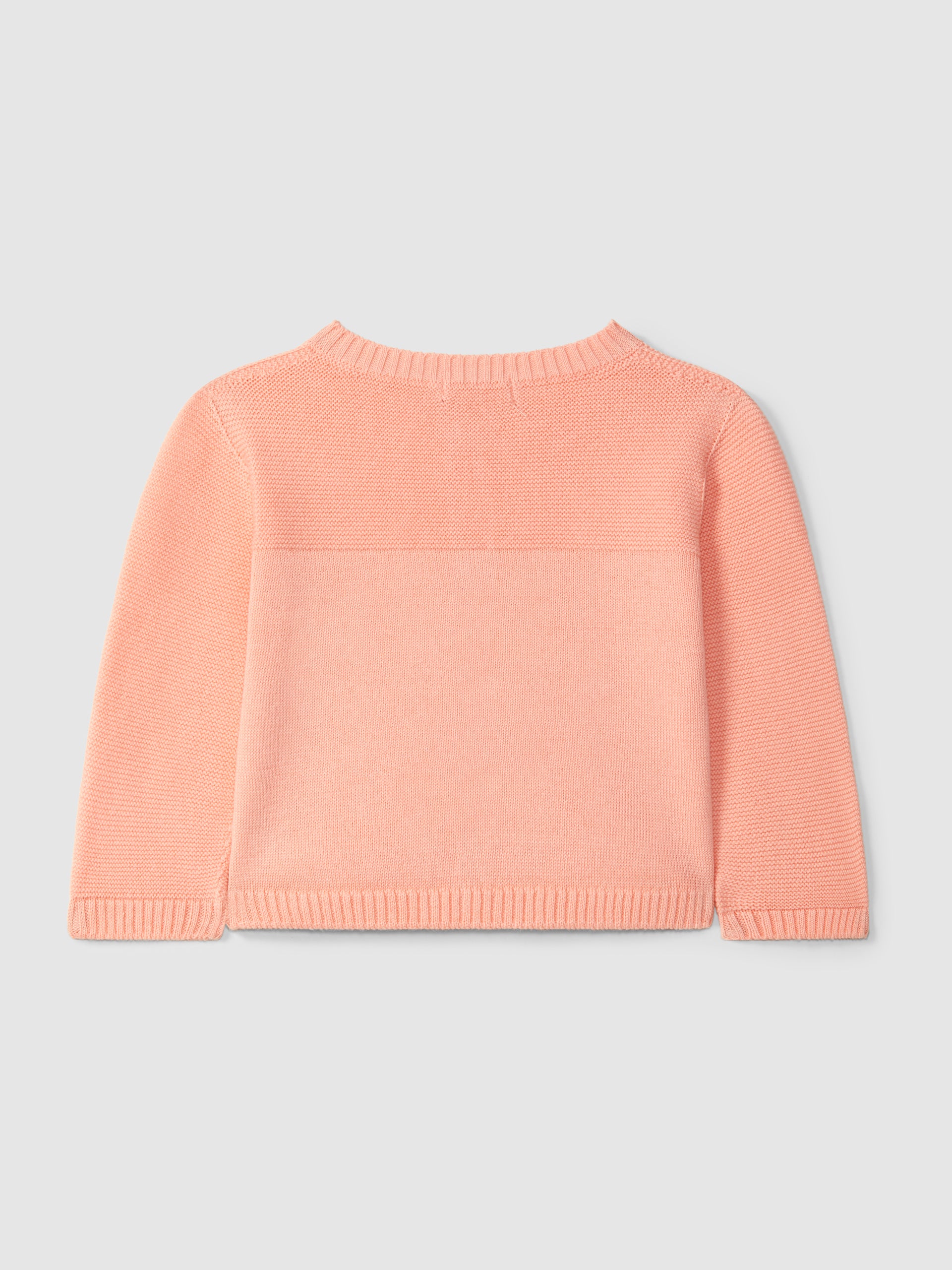 GILET TRICOTE A COL ROND