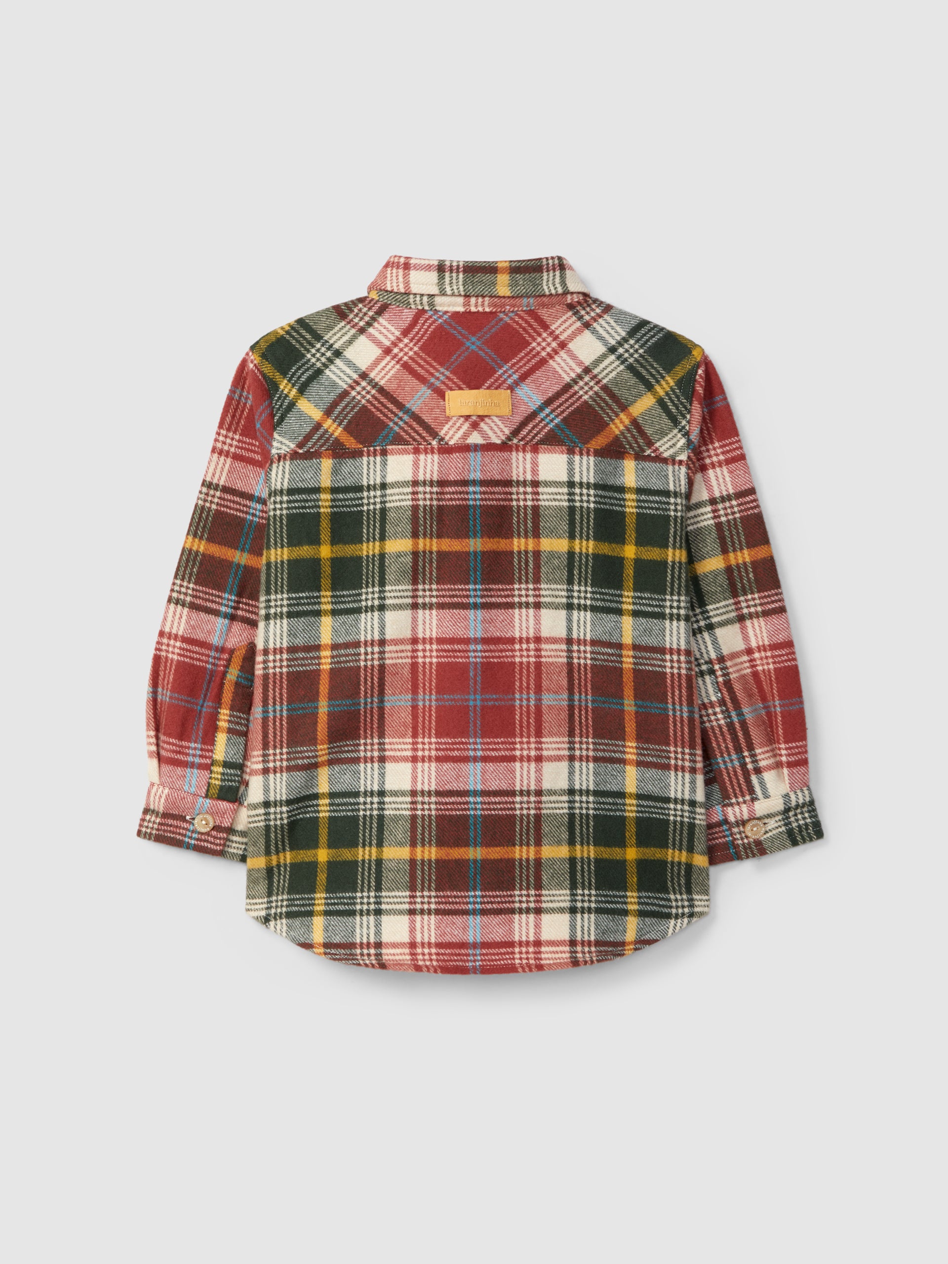CHEMISE A CARREAUX EN FLANELLE AVEC POCHE