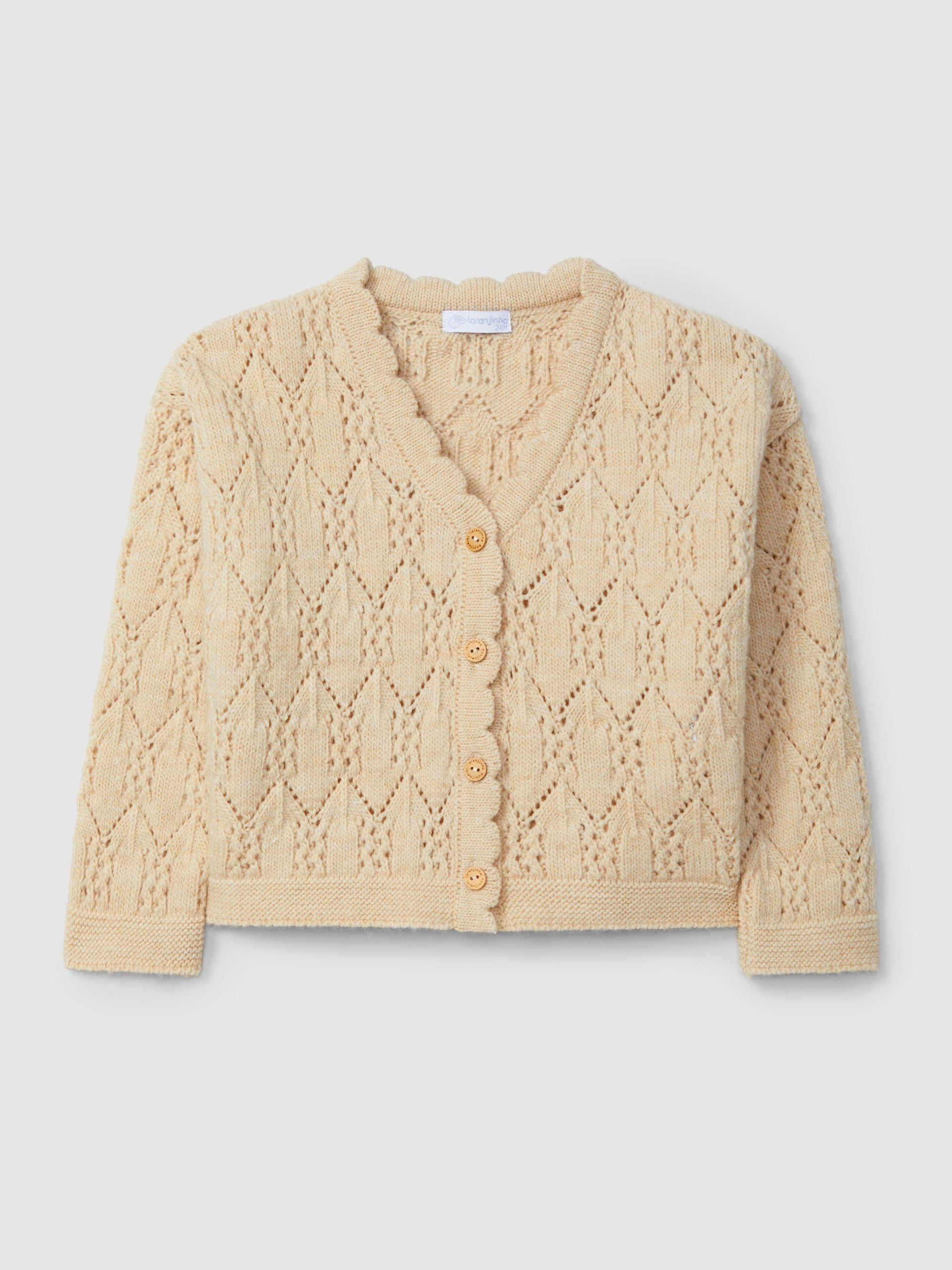 GILET TRICOTE EN FANTAISIE
