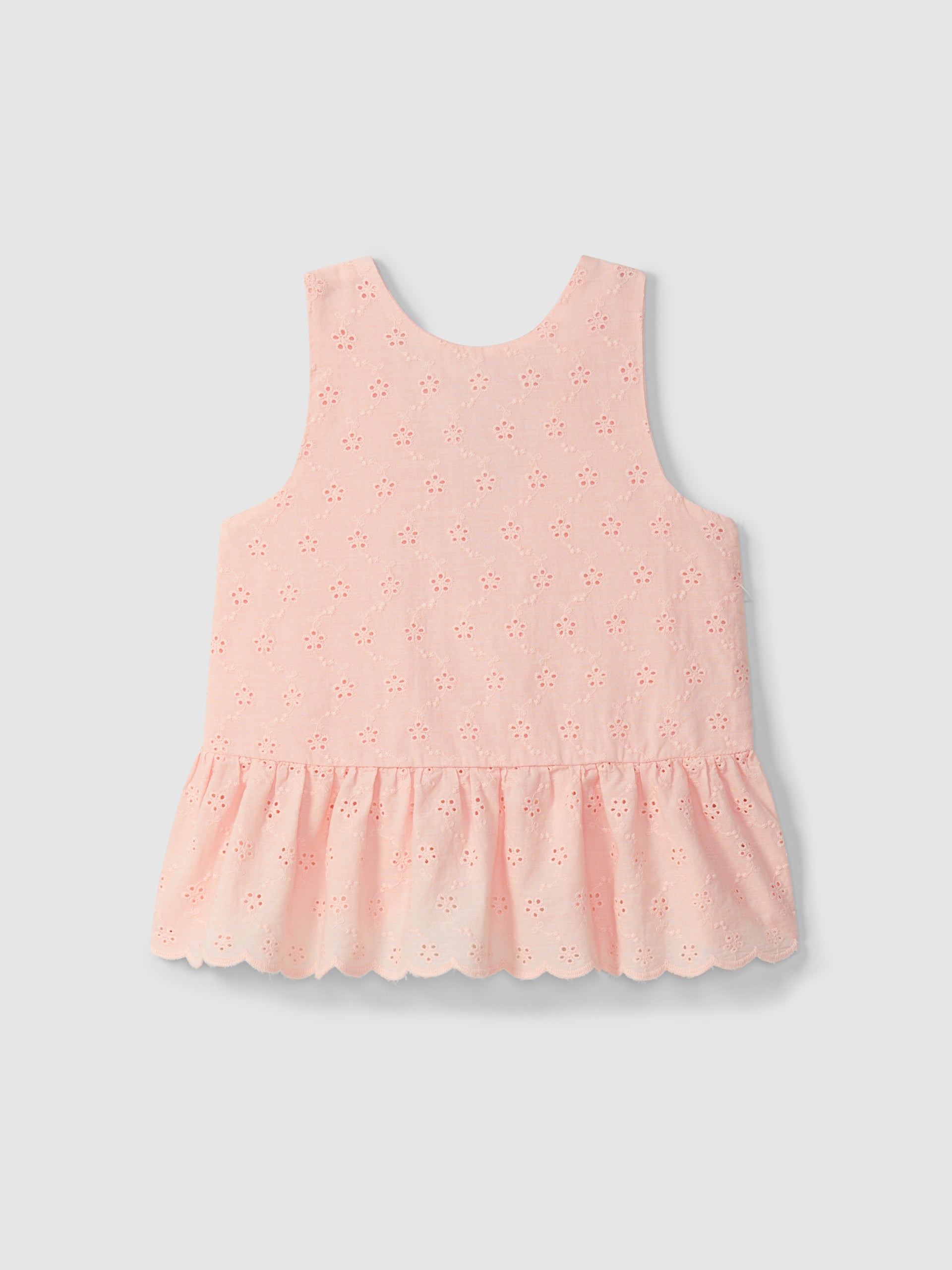 TOP EN BRODERIE ANGLAISE
