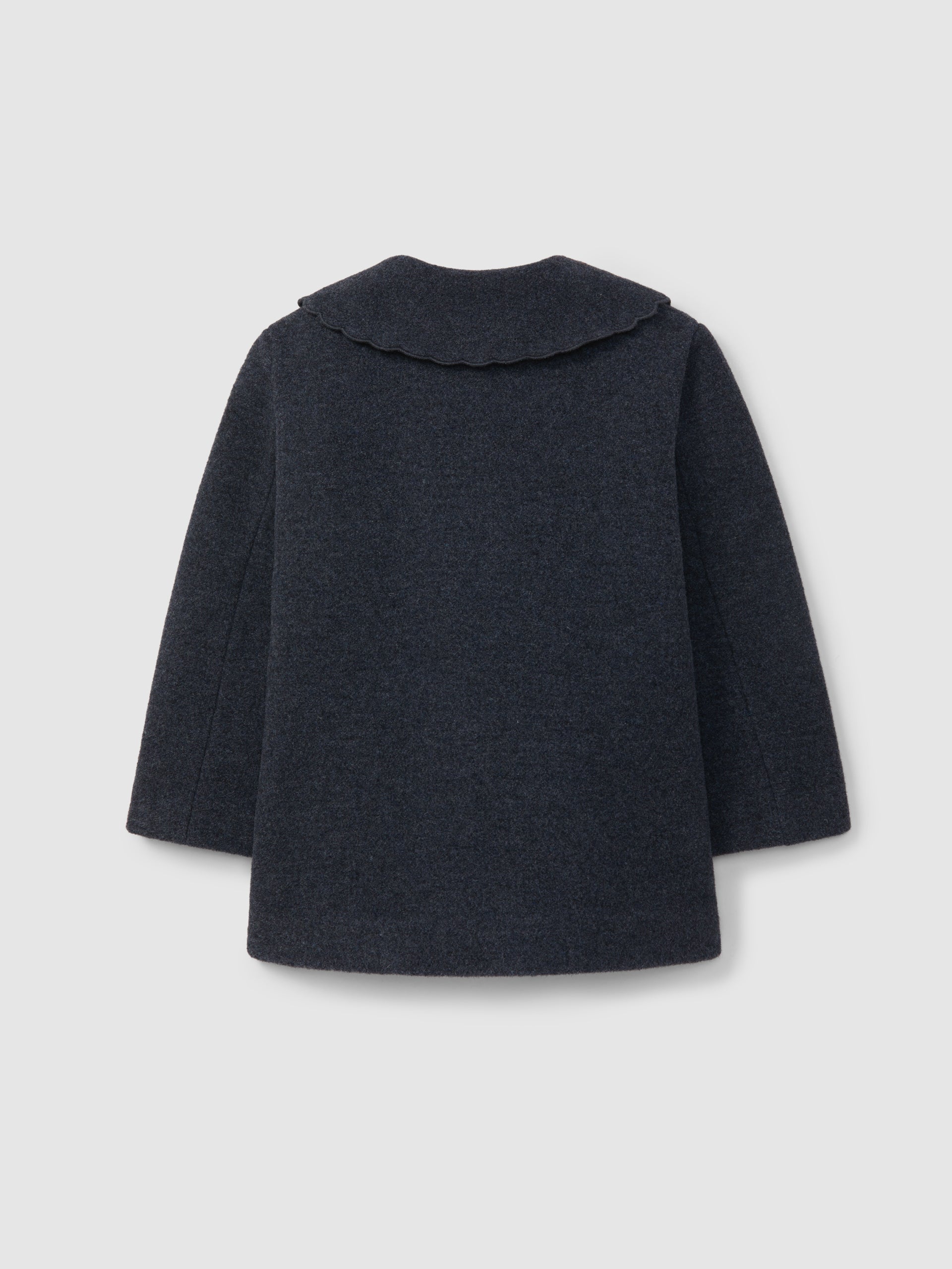 MANTEAU COL DETAIL ARRONDI ET POCHES