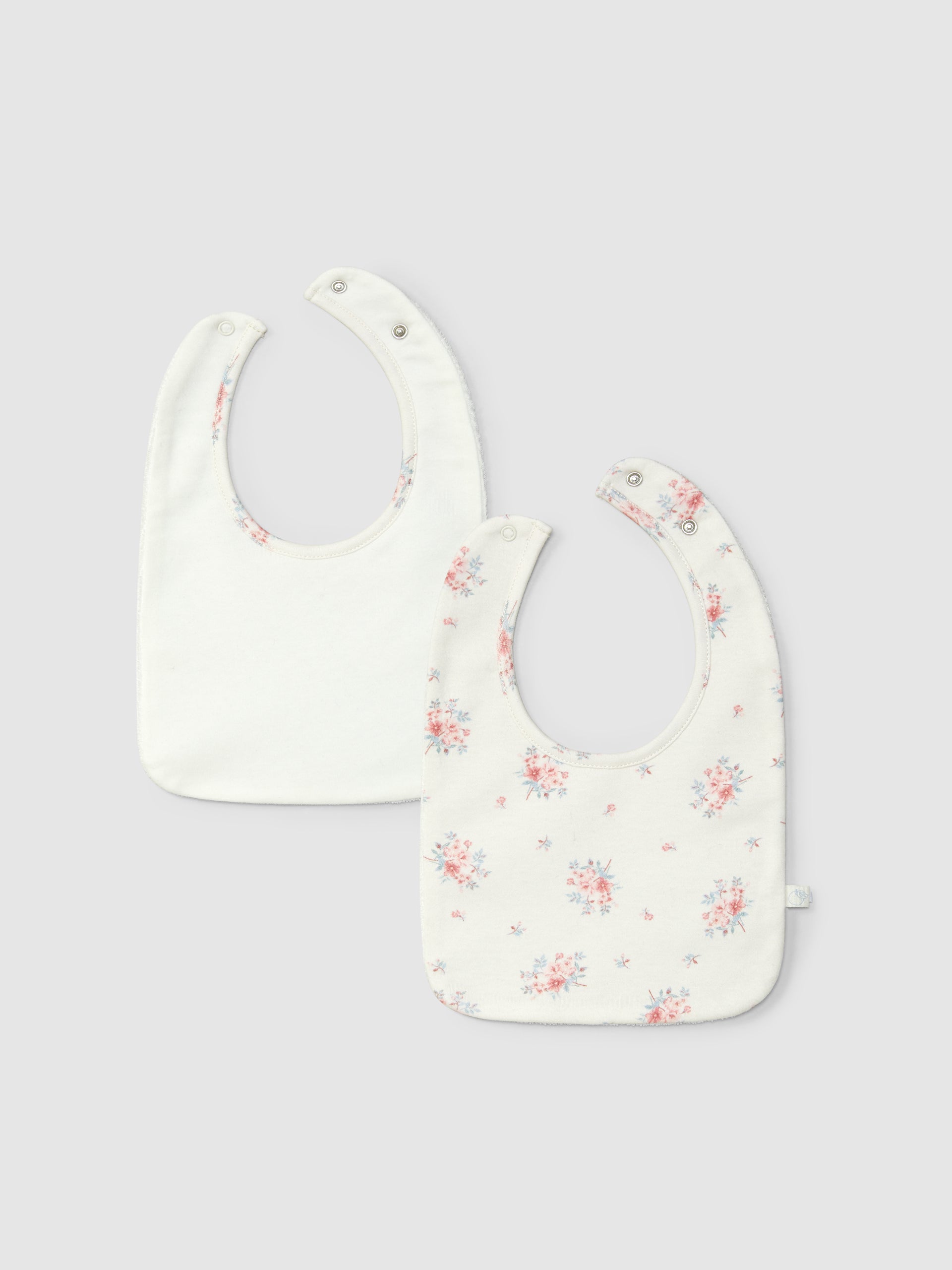 PACK DE DEUX BAVOIRS IMPRIMES EN COTON