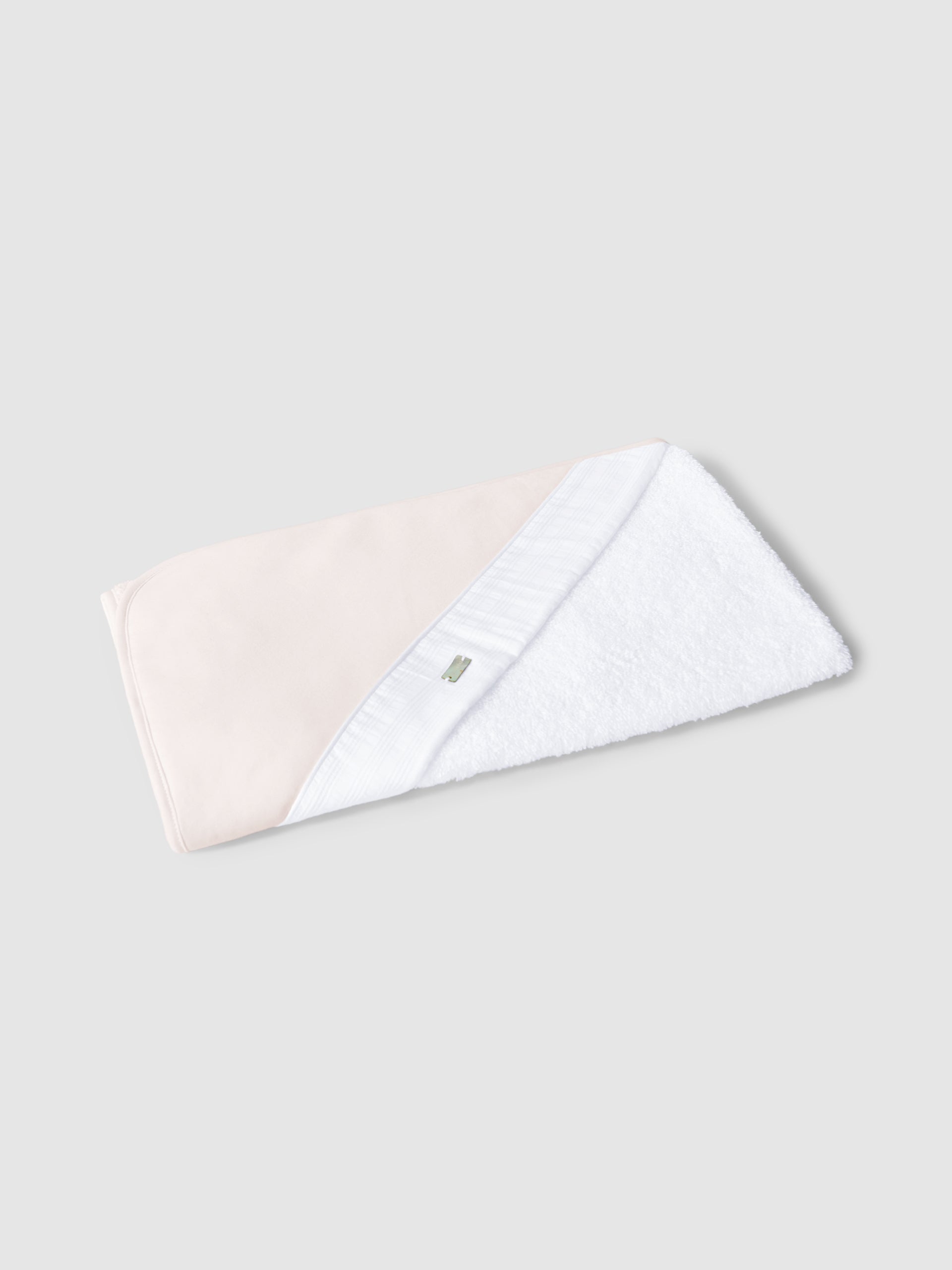 SERVIETTE DE BAIN DETAIL EN TISSU JACQUARD A RAYURES