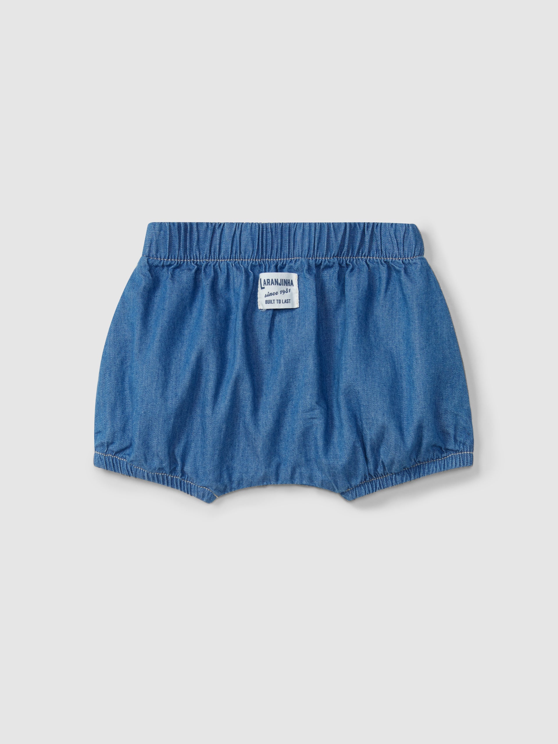 SHORT PULL-UP EN JEAN FIN