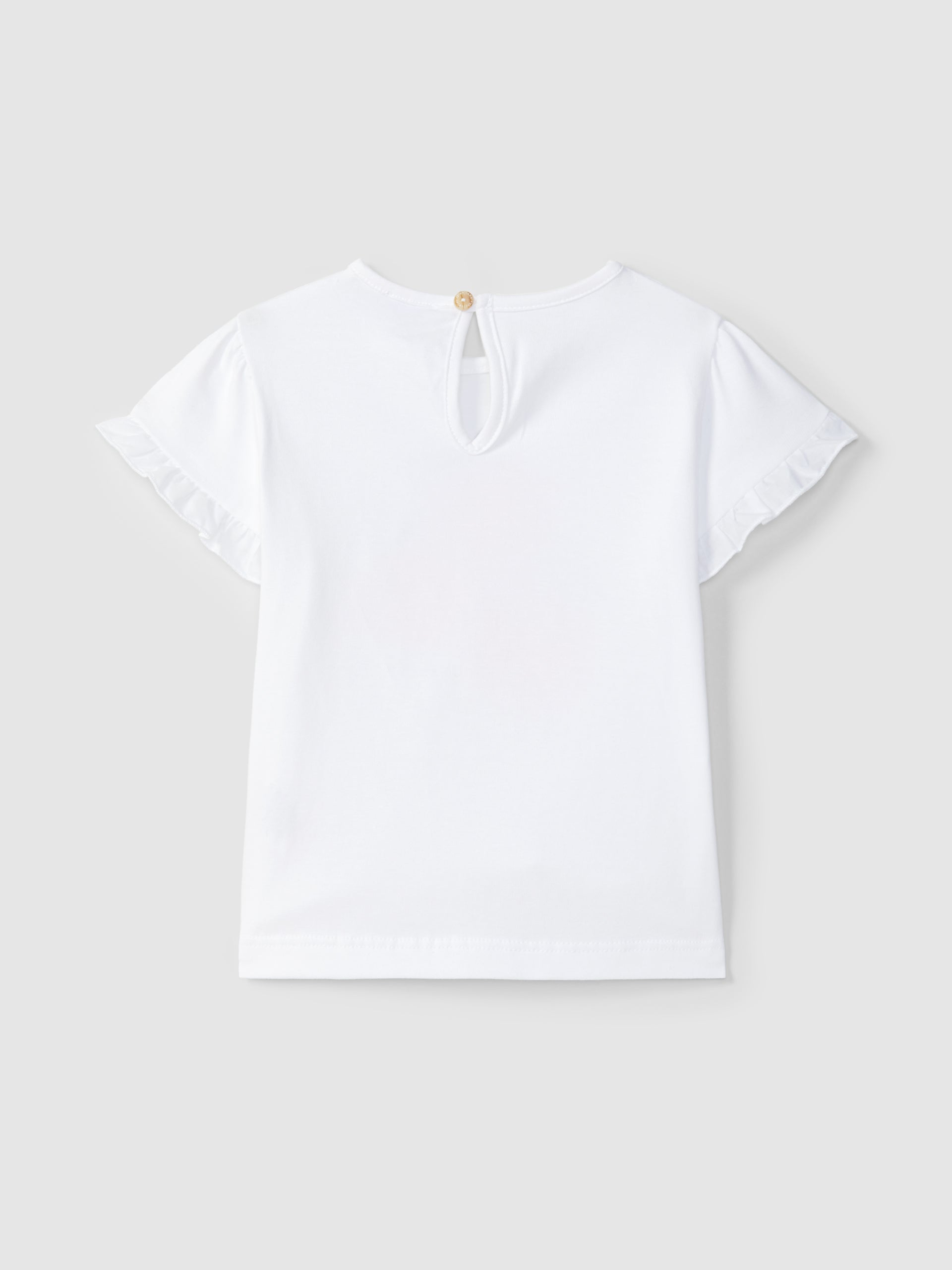 T-SHIRT IMPRIME AVEC DETAIL EN RELIEF