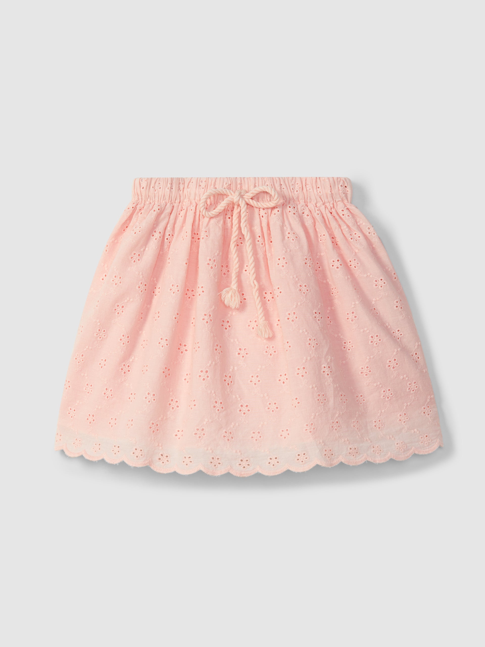 JUPE EN BRODERIE ANGLAISE
