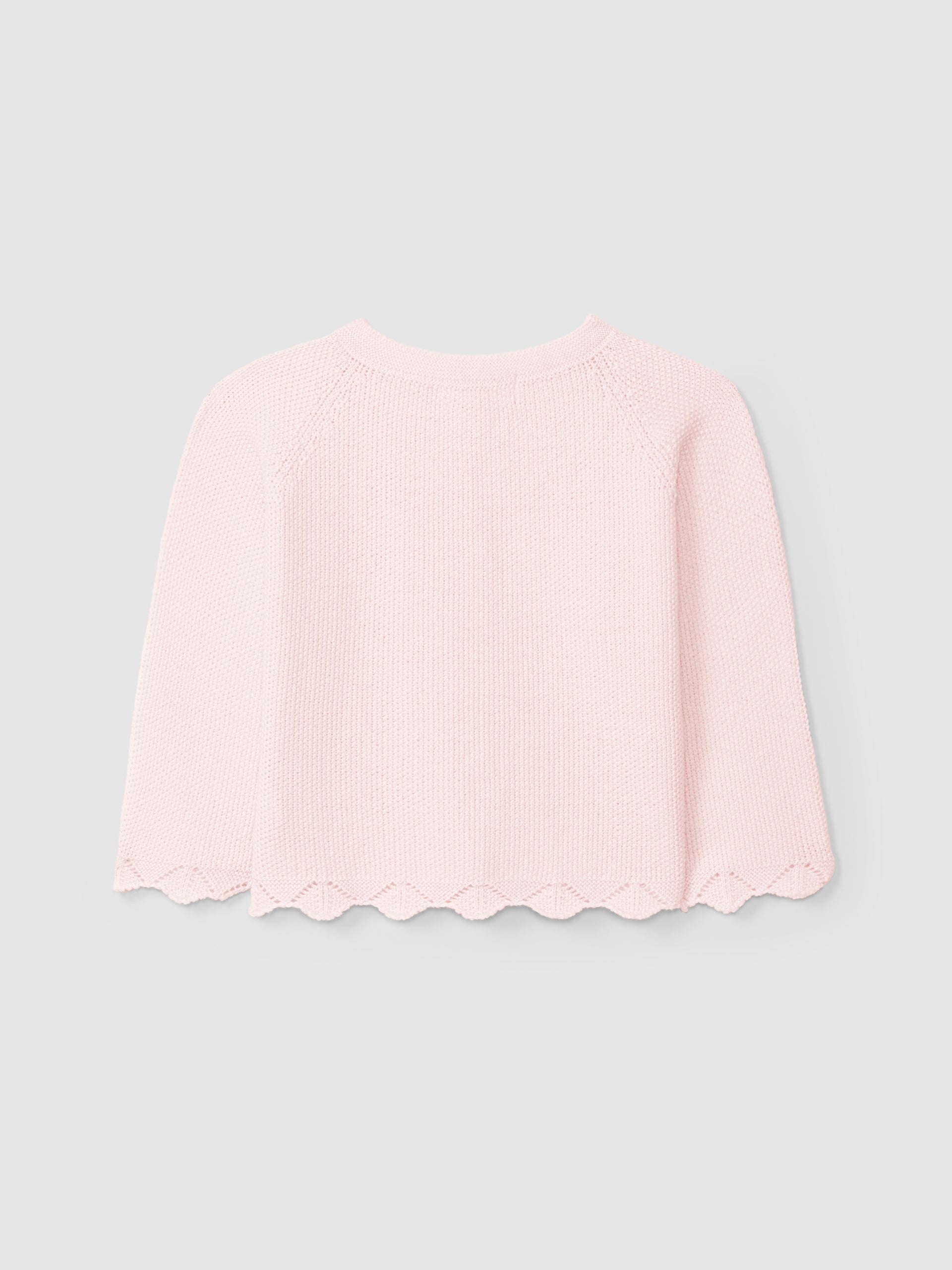 GILET TRICOTE POINT DE RIZ