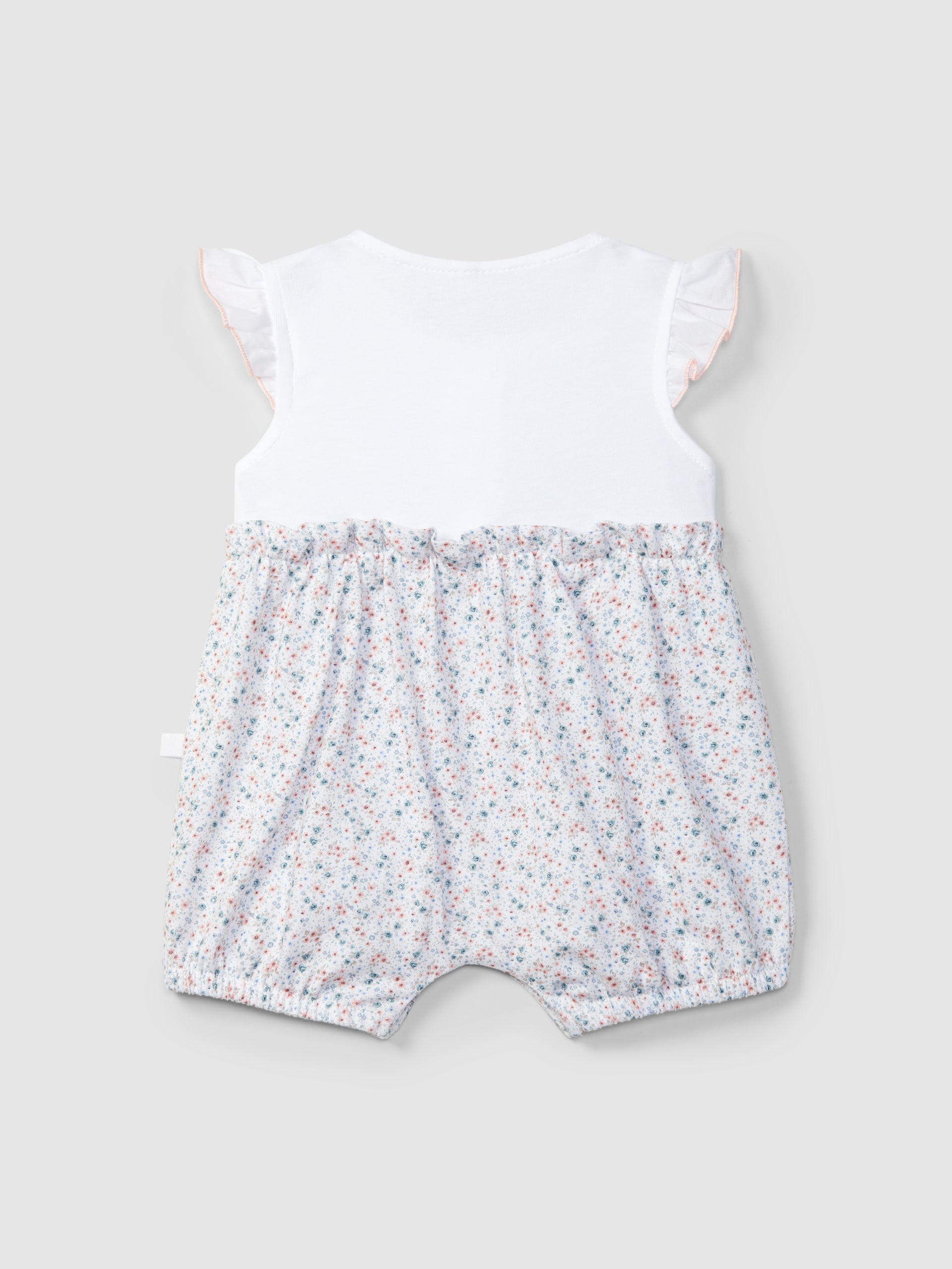 ENSEMBLE JAMBES COURTES FLEURS