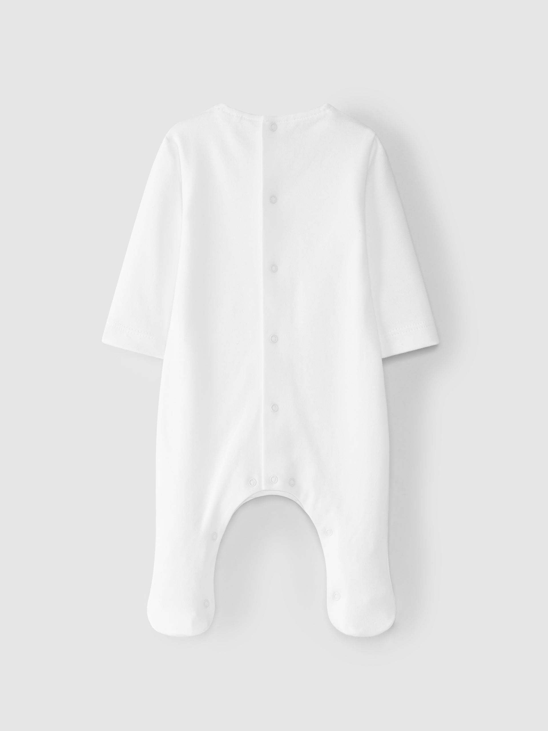 BABYGROW A COL ROND AVEC DETAIL EN POINT