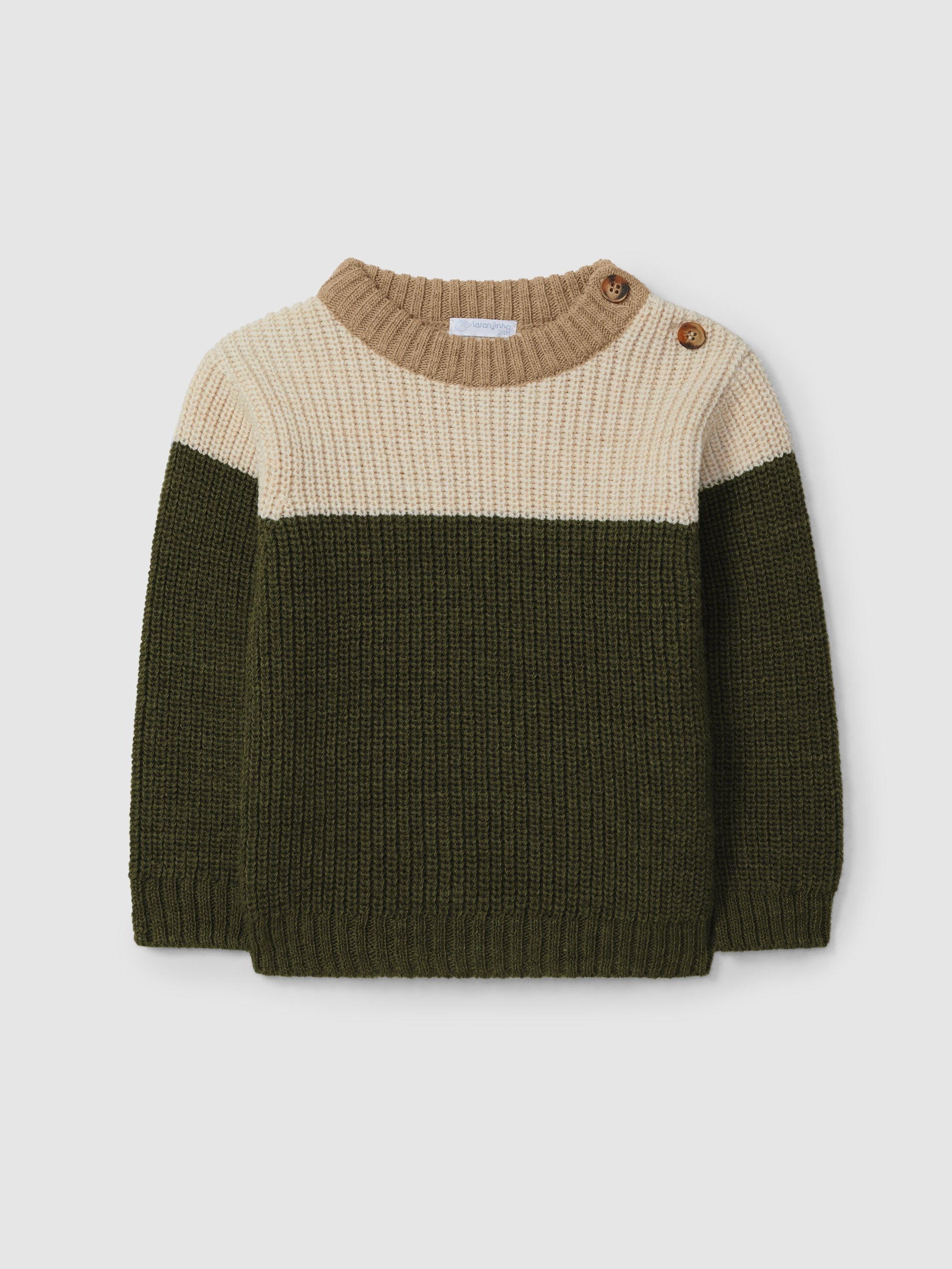 PULL TRICOTE A COL ROND