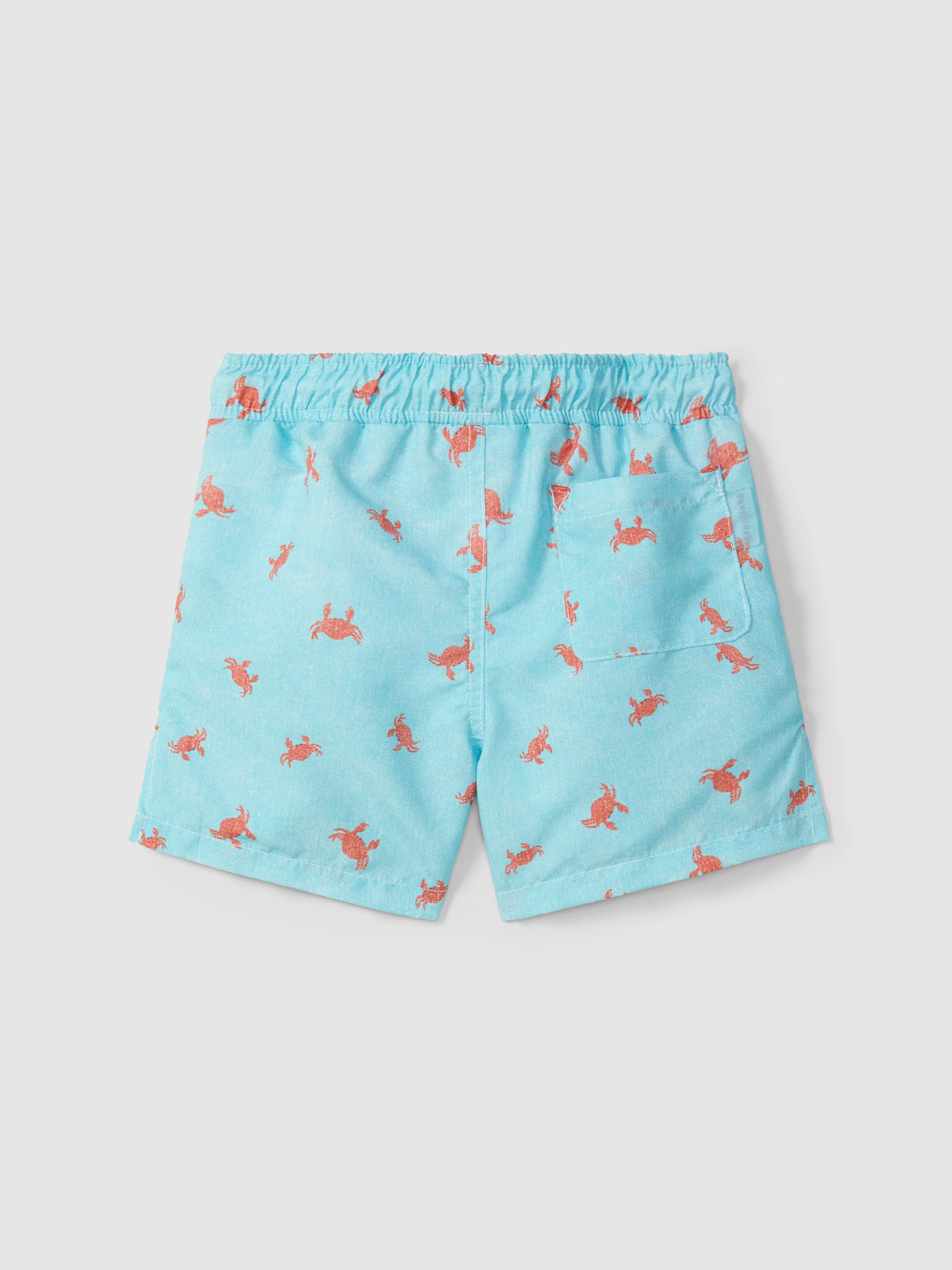 SHORT DE BAIN CRABES