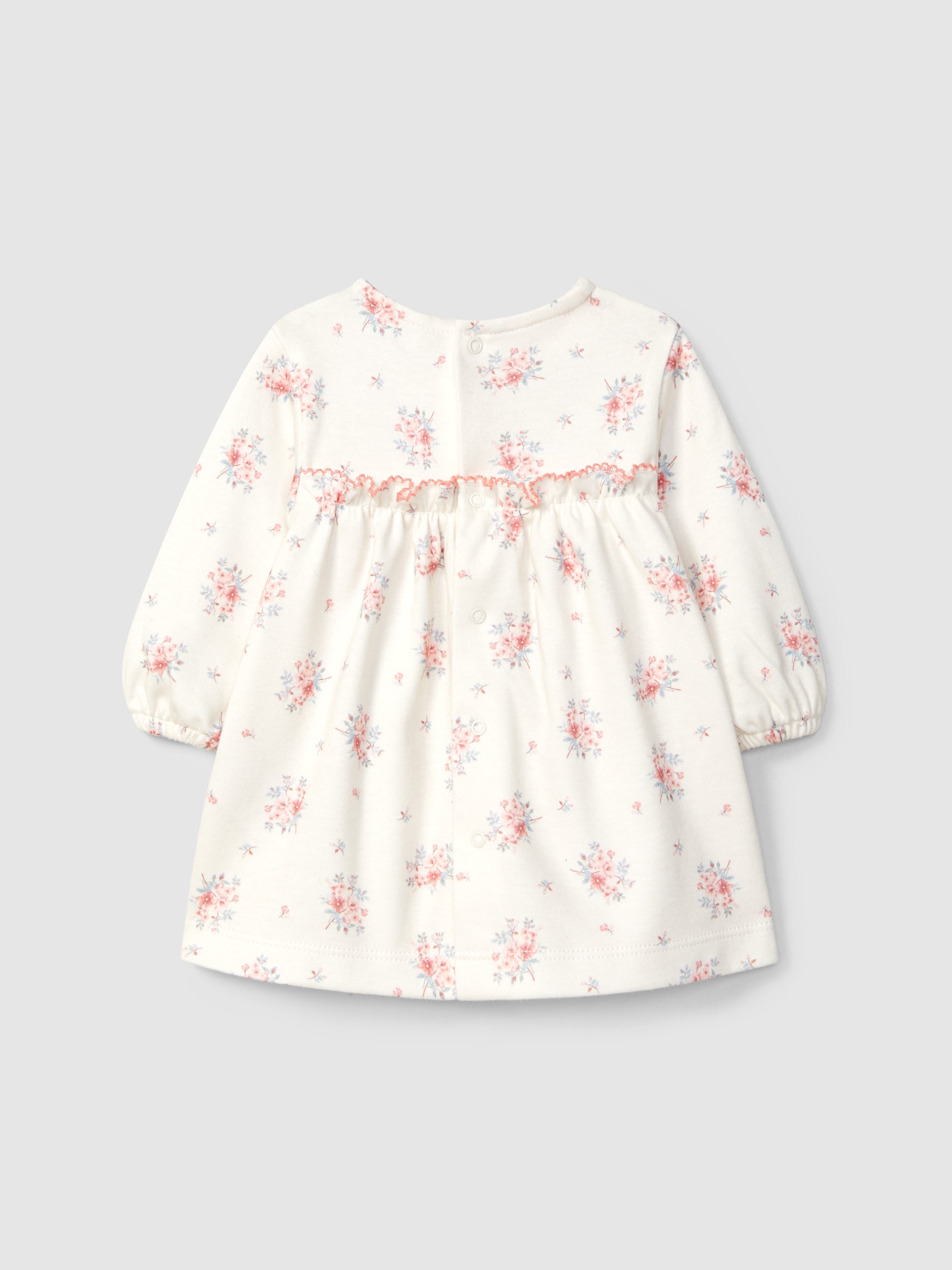 ROBE IMPRIME A FLEURS AVEC DETAIL DE VOLANT