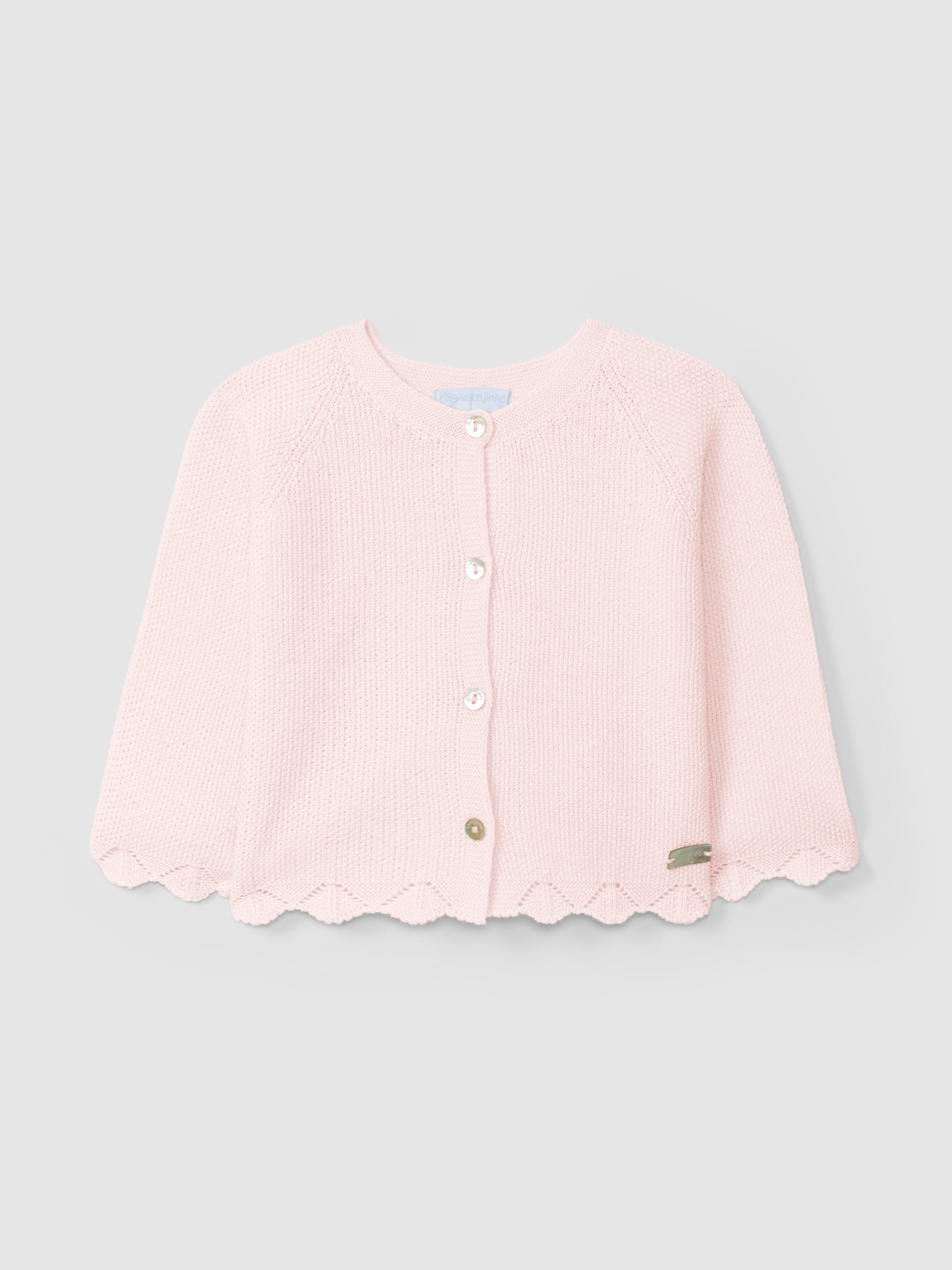 GILET TRICOTE POINT DE RIZ