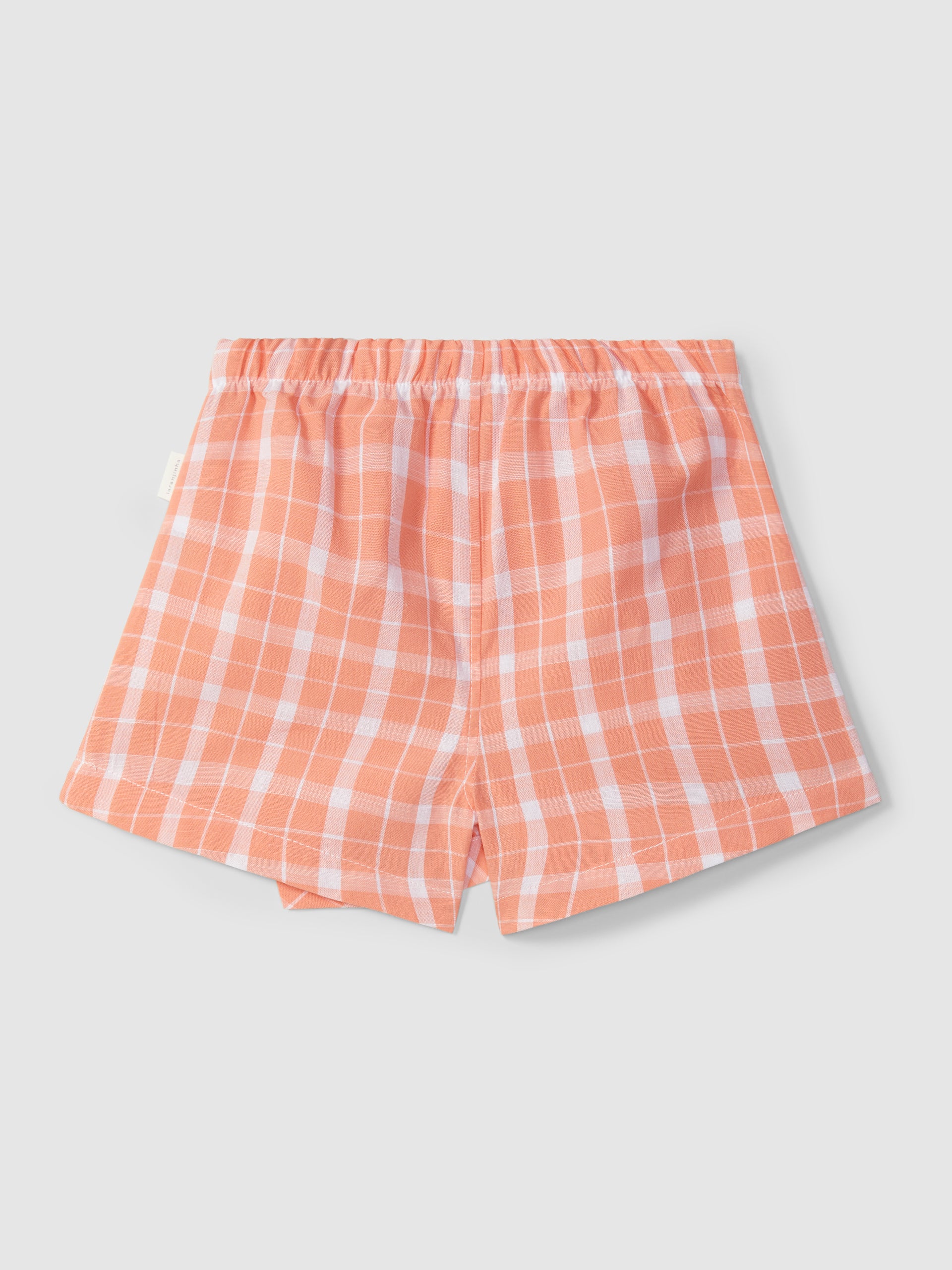JUPE-CULOTTE CARREAUX