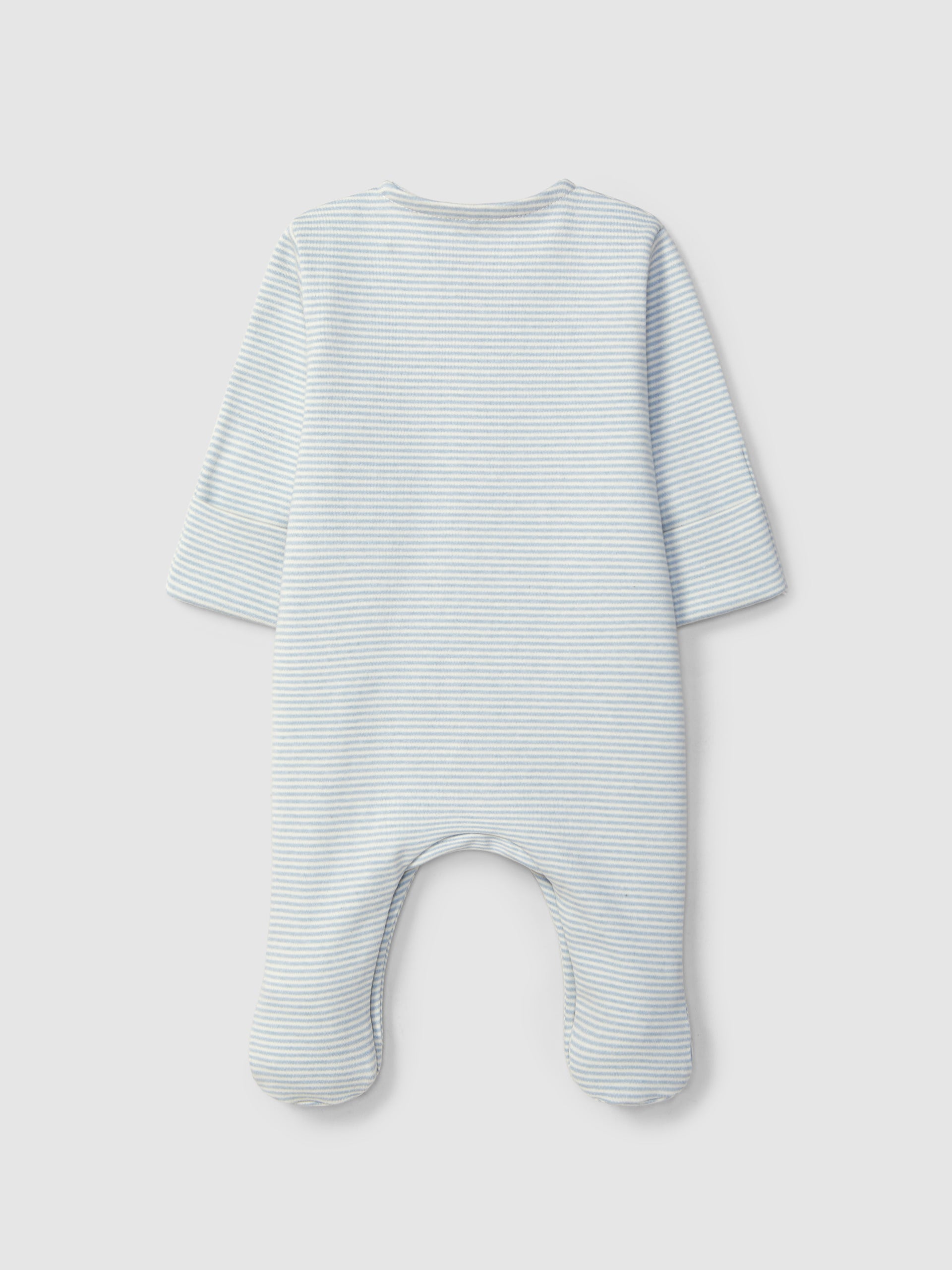 BABYGROW A RAYURES AVEC POCHE