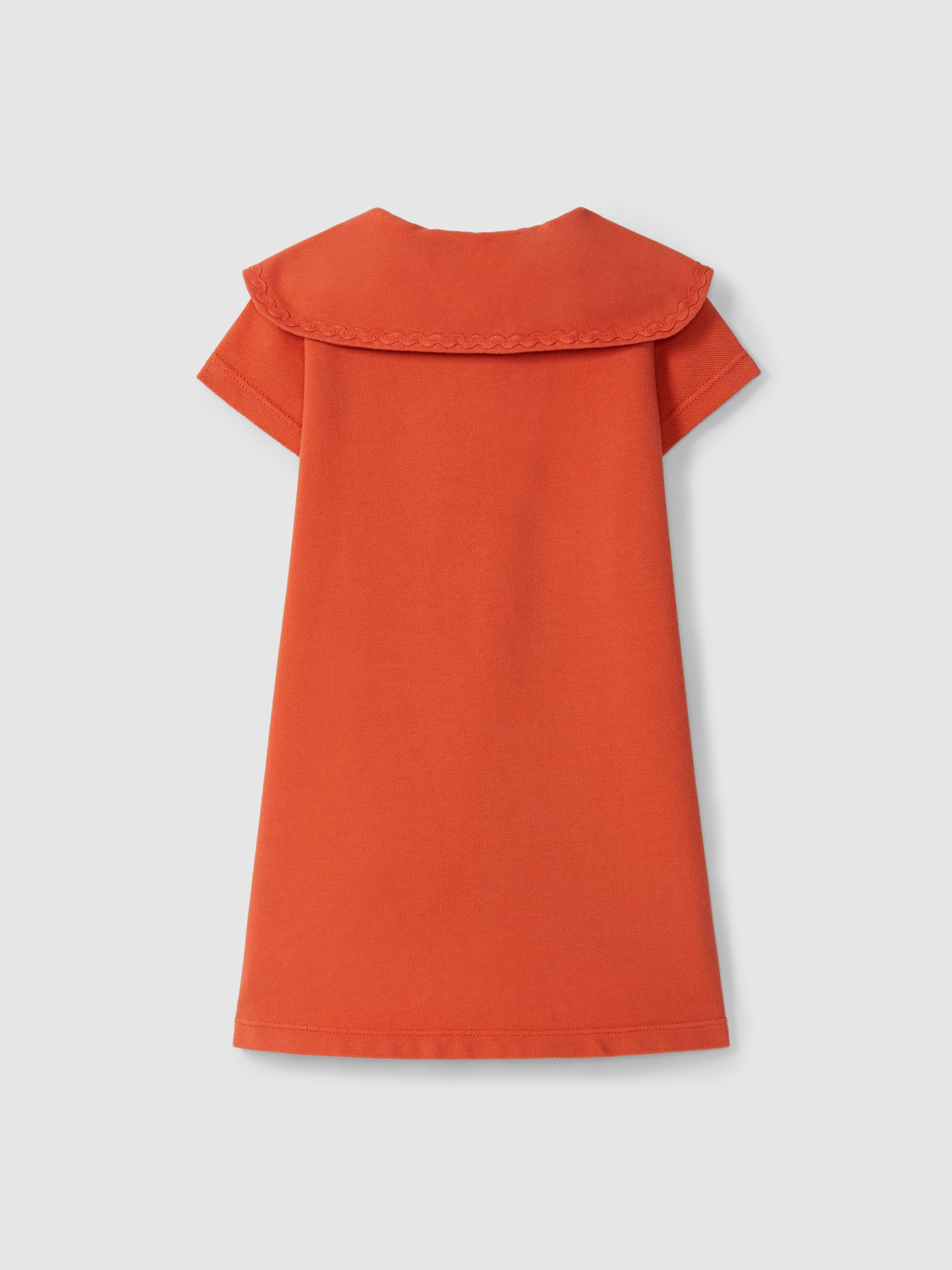 ROBE PIQUE AVEC DETAIL DE GALON
