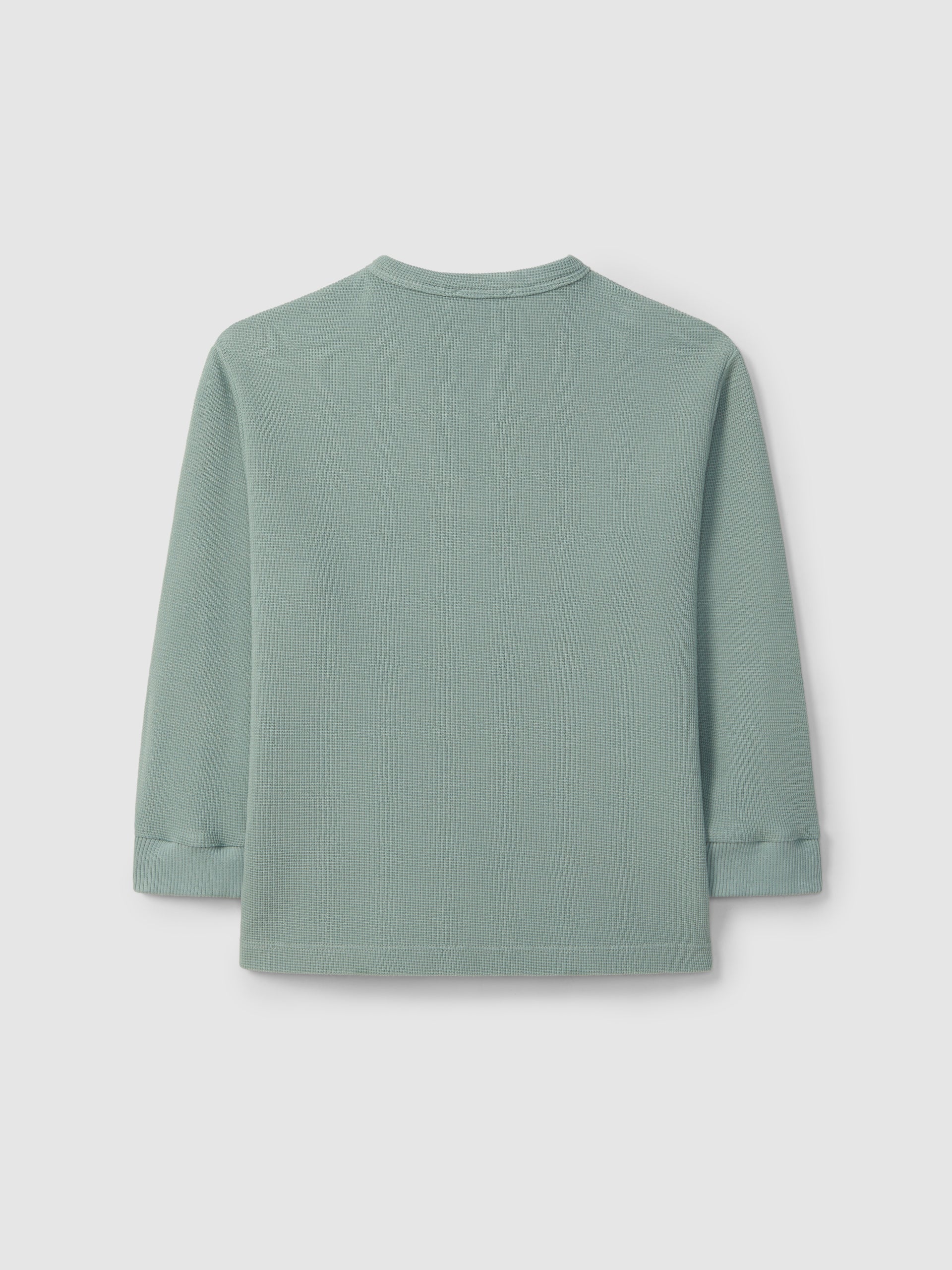 LONGSLEEVE COL MAO EN MAILLE GAUFREE