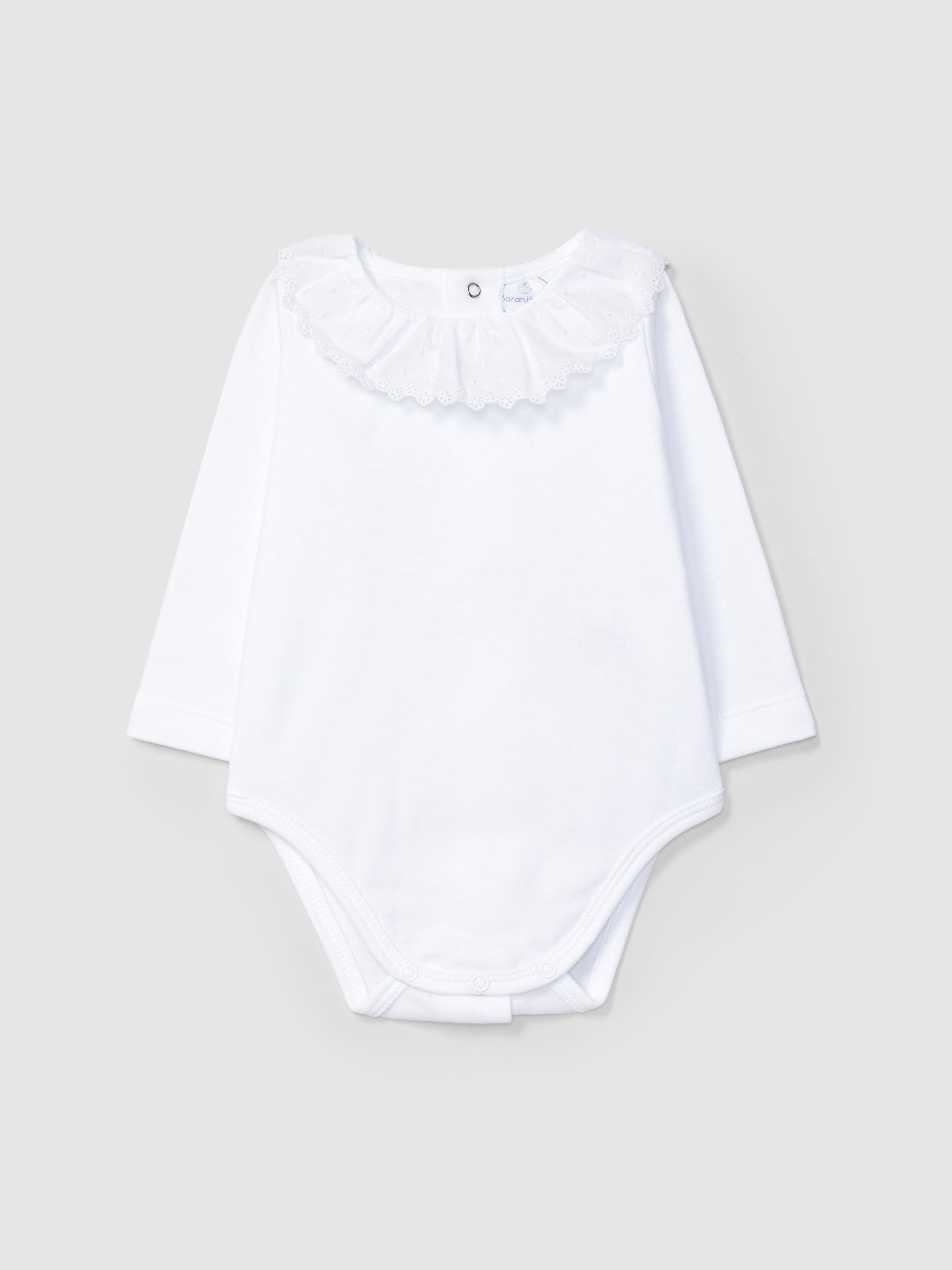 BODY A COL A VOLANT BRODERIE DELICATE