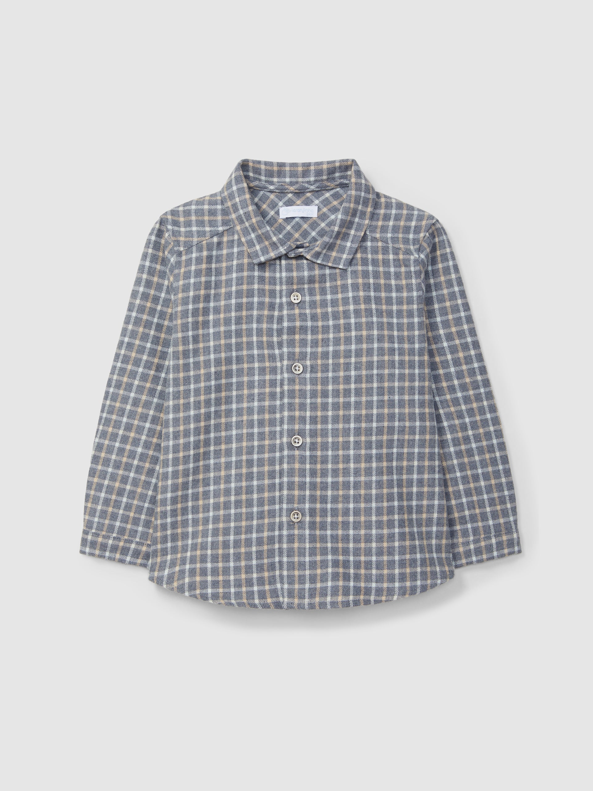 CHEMISE CARREAUX COTON BIOLOGIQUE