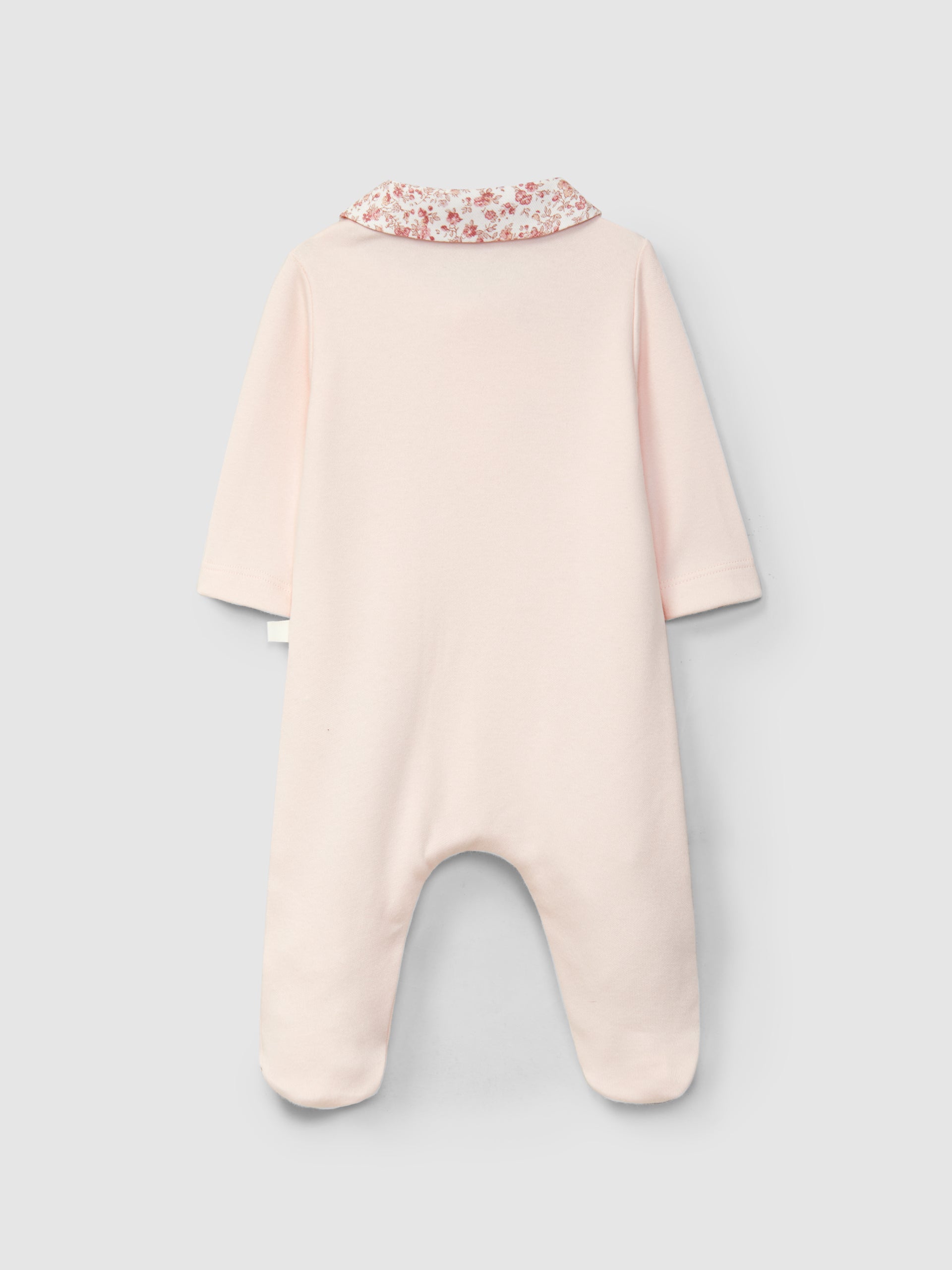 BABYGROW EN MAILLE DE COTON AVEC DECORATIFS