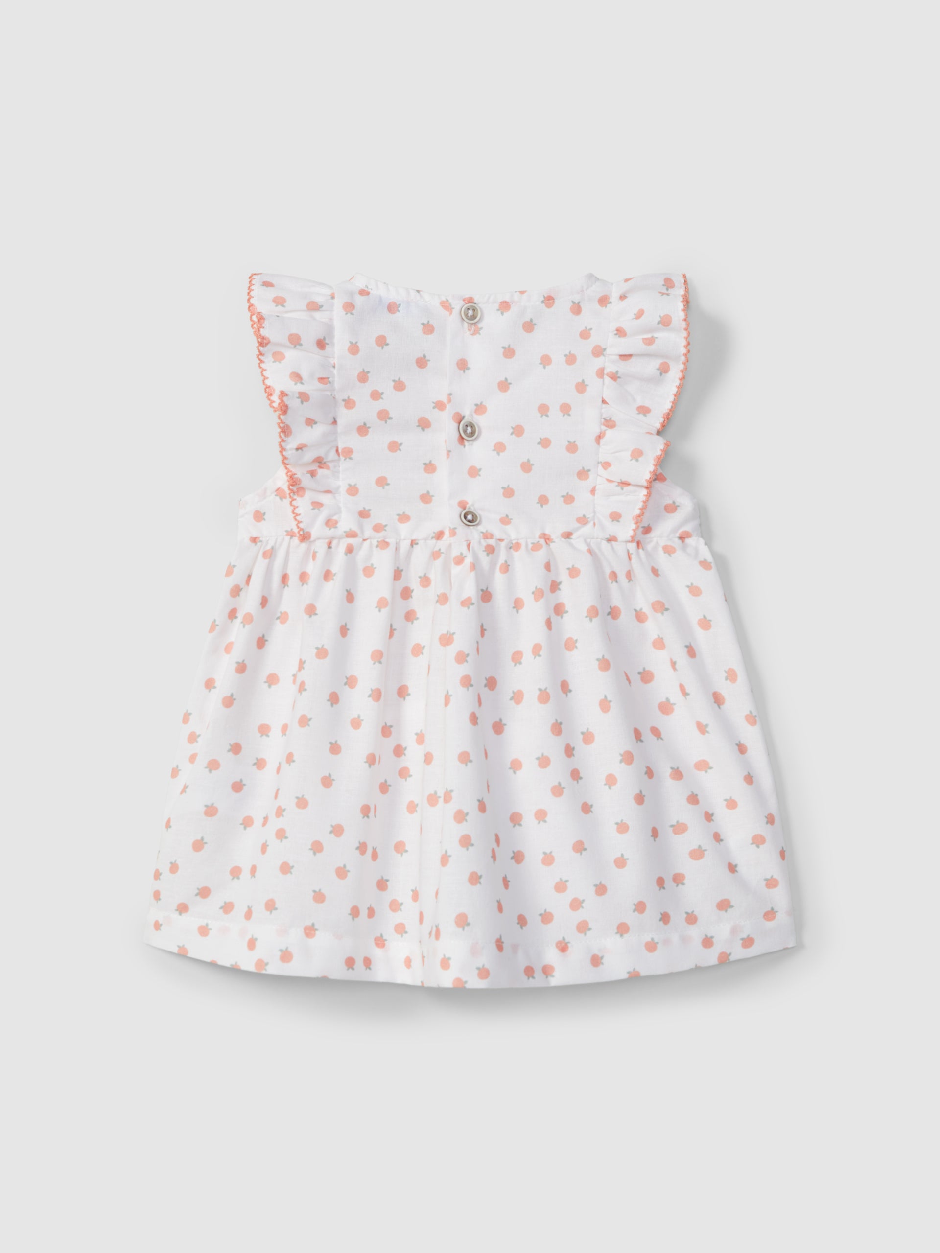 ROBE IMPRIMEE AVEC DETAILS DE COULEUR EN CONTRASTE