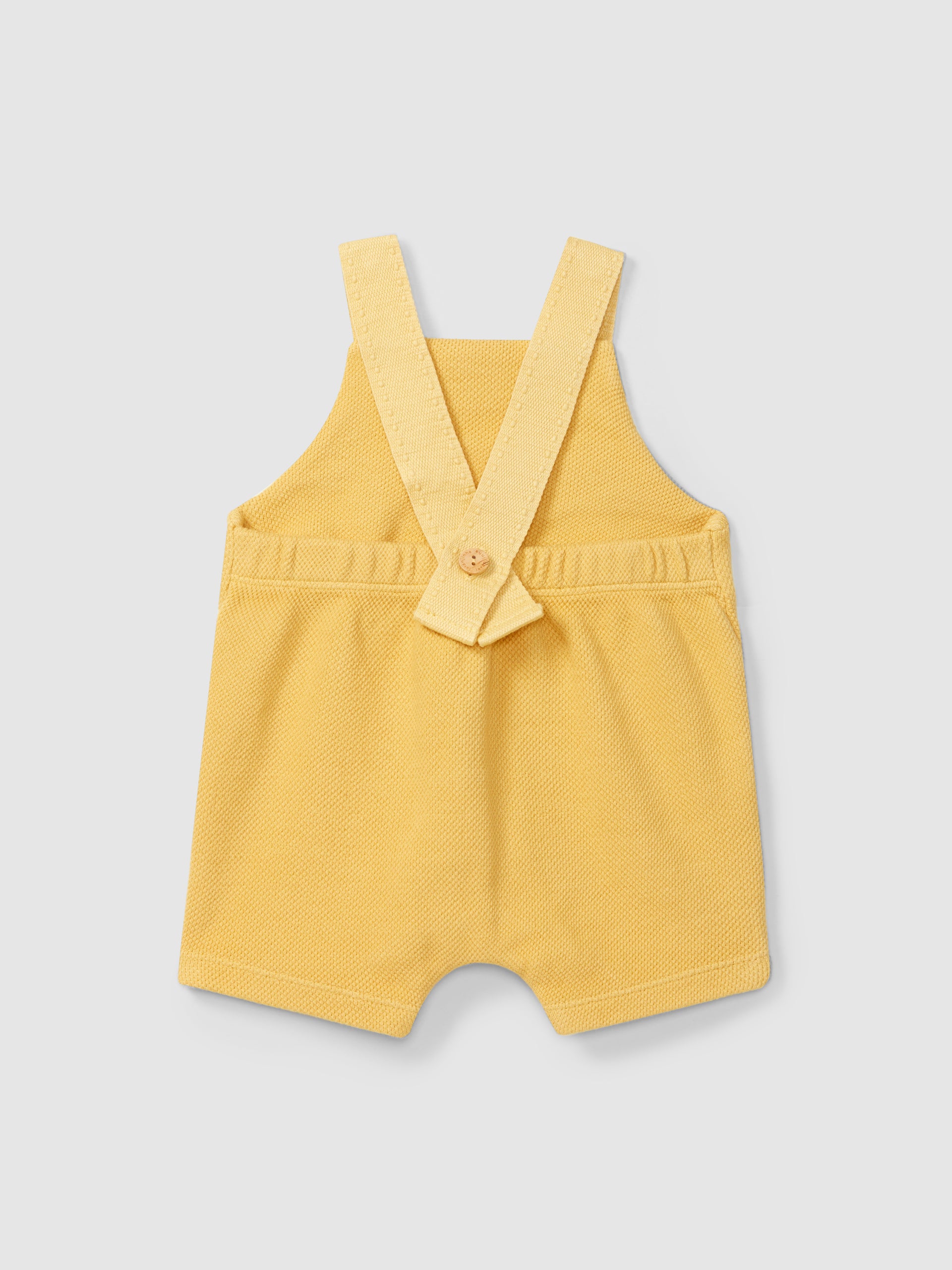 SHORT-SALOPETTE EN PIQUE