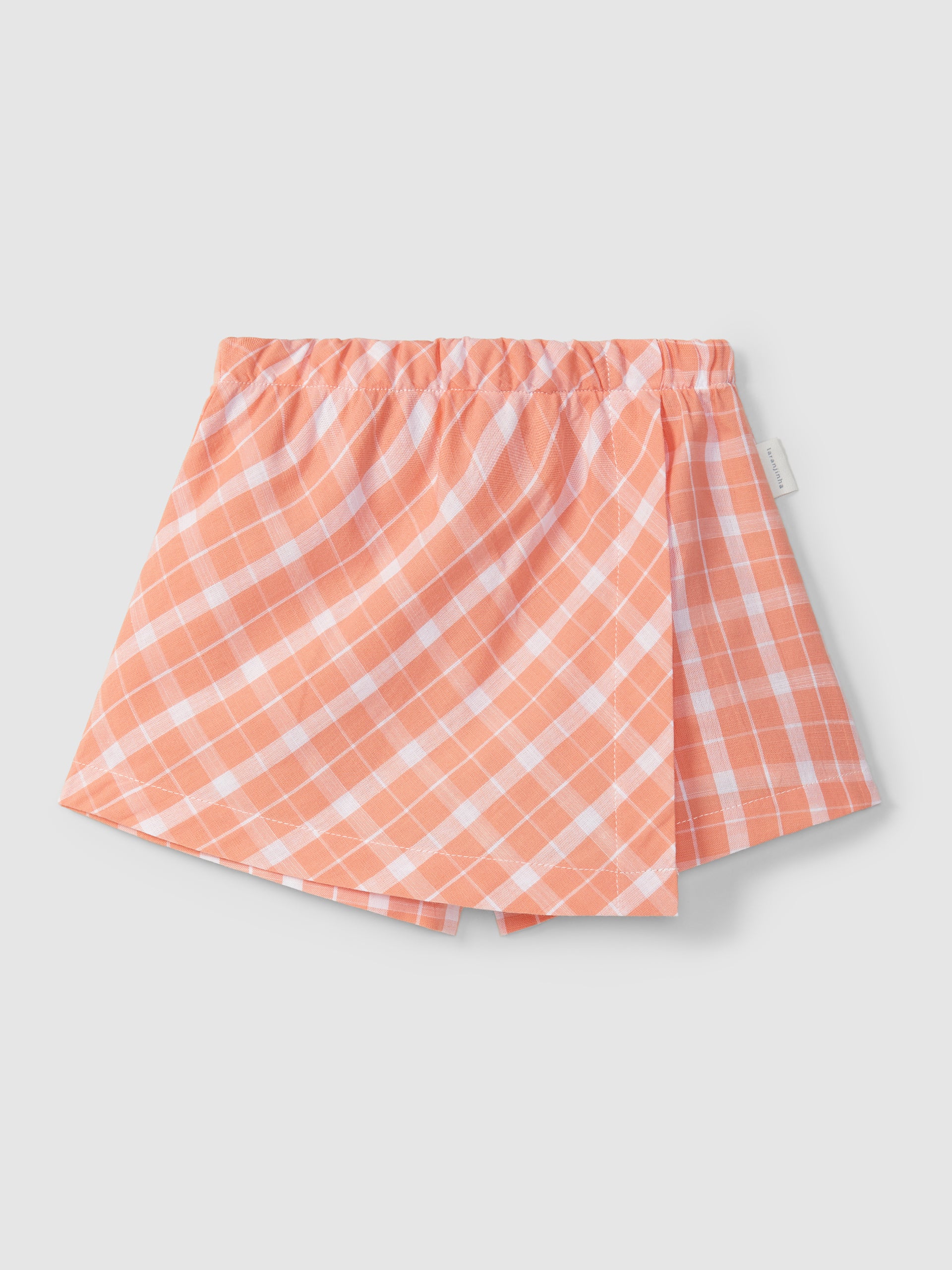 JUPE-CULOTTE CARREAUX