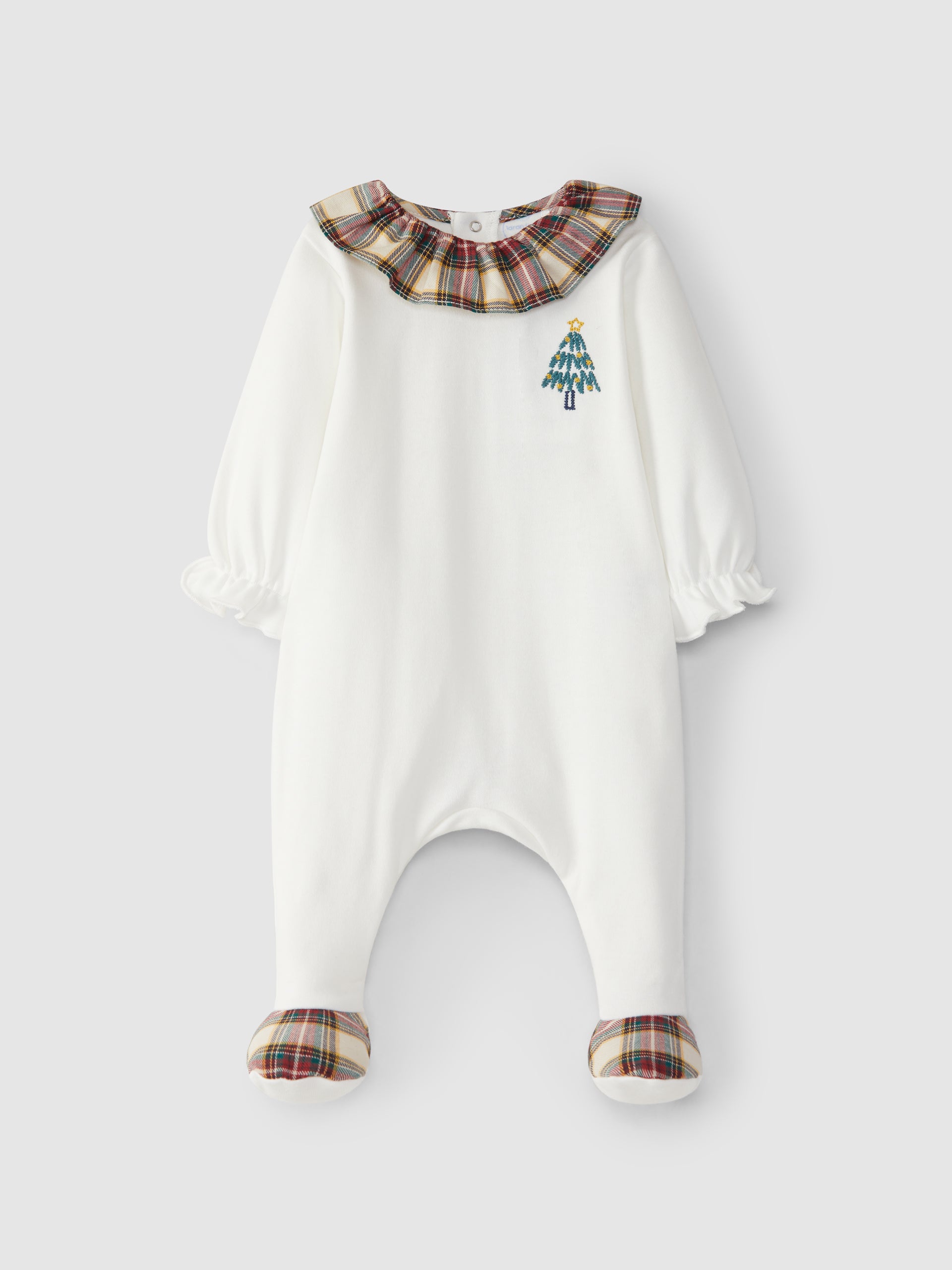 BABYGROW CHRISTMAS Ruffled Collar