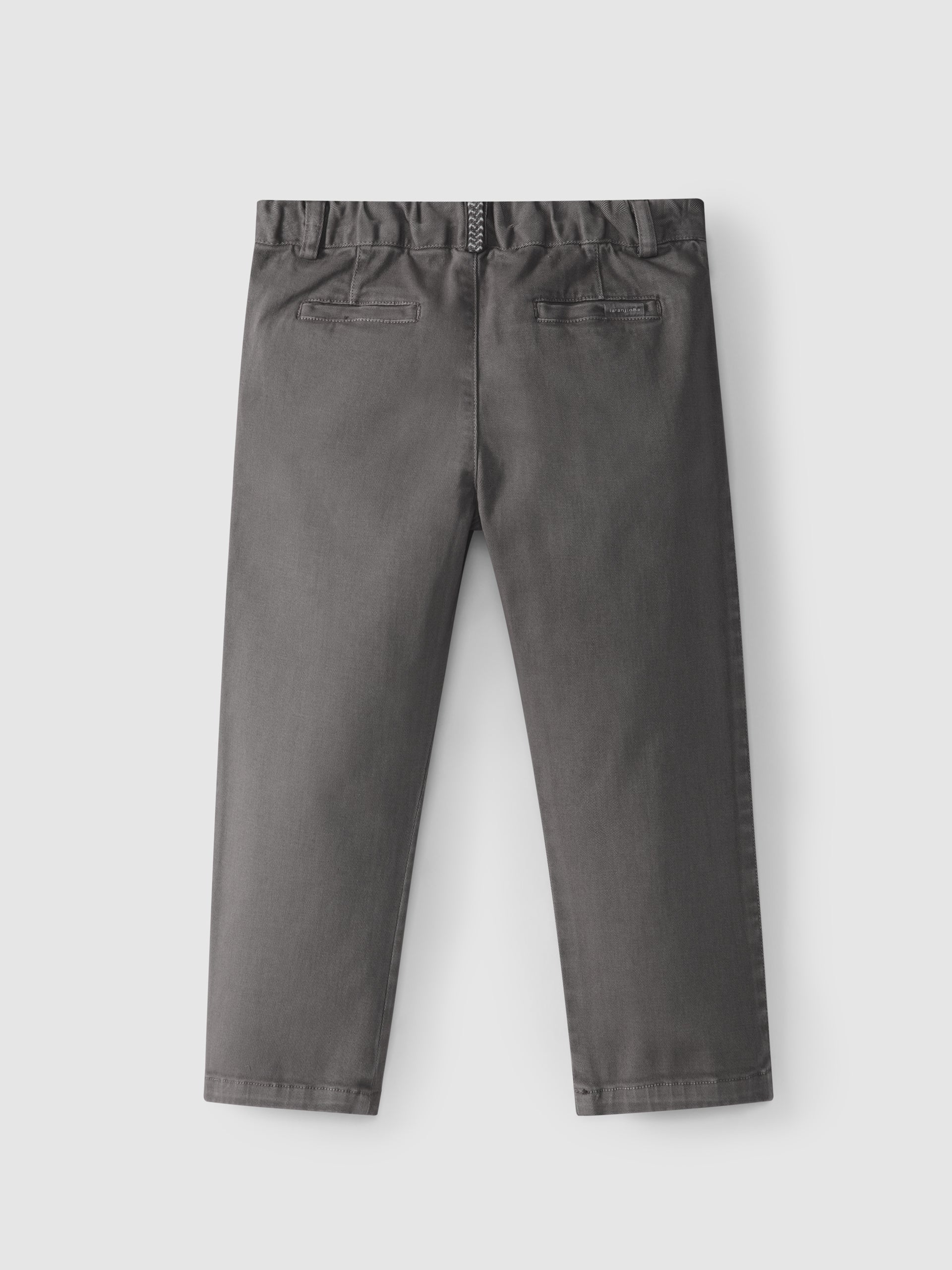FOUR-POCKET TWILL TROUSERS