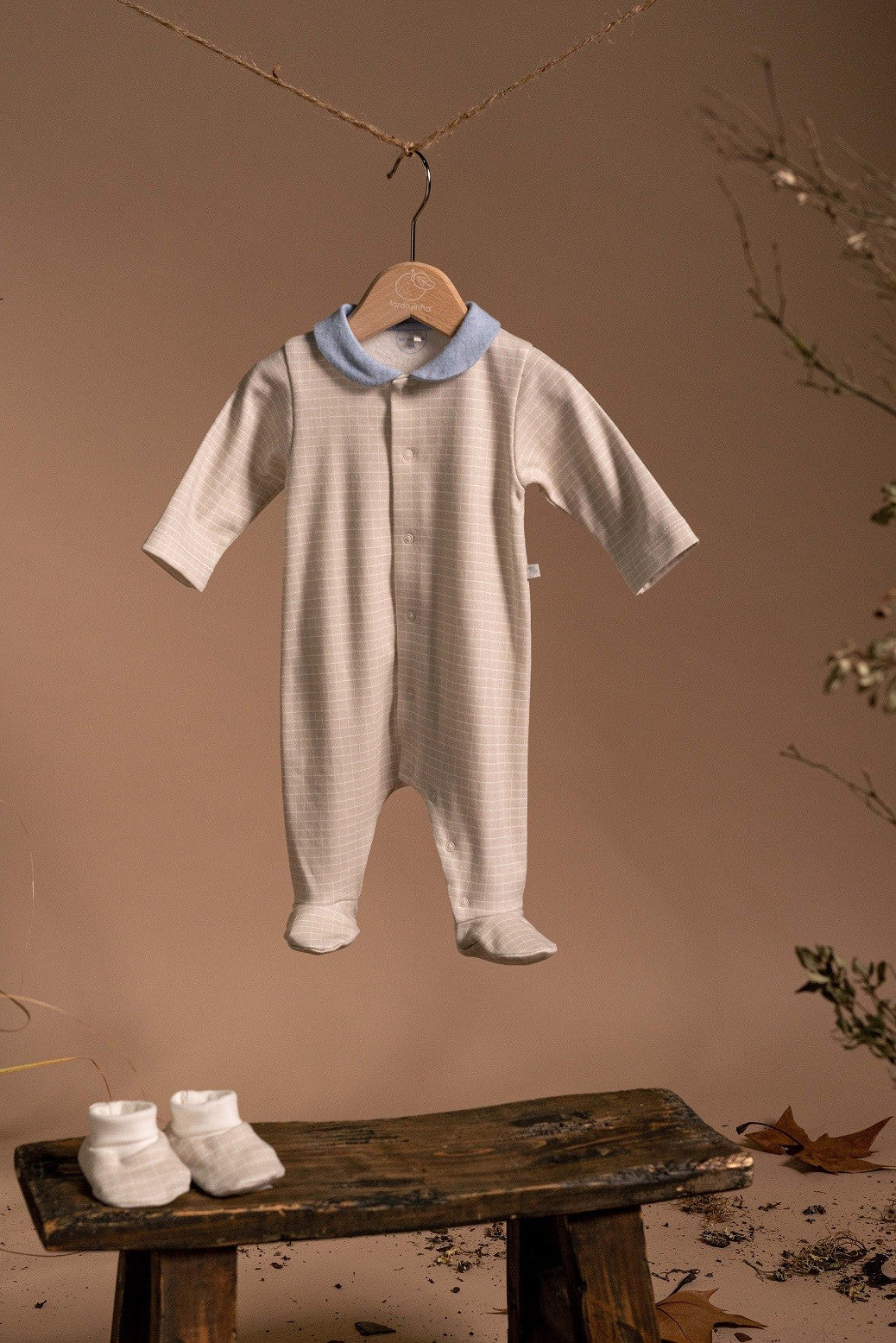 Babygrow imprimé col peter pan